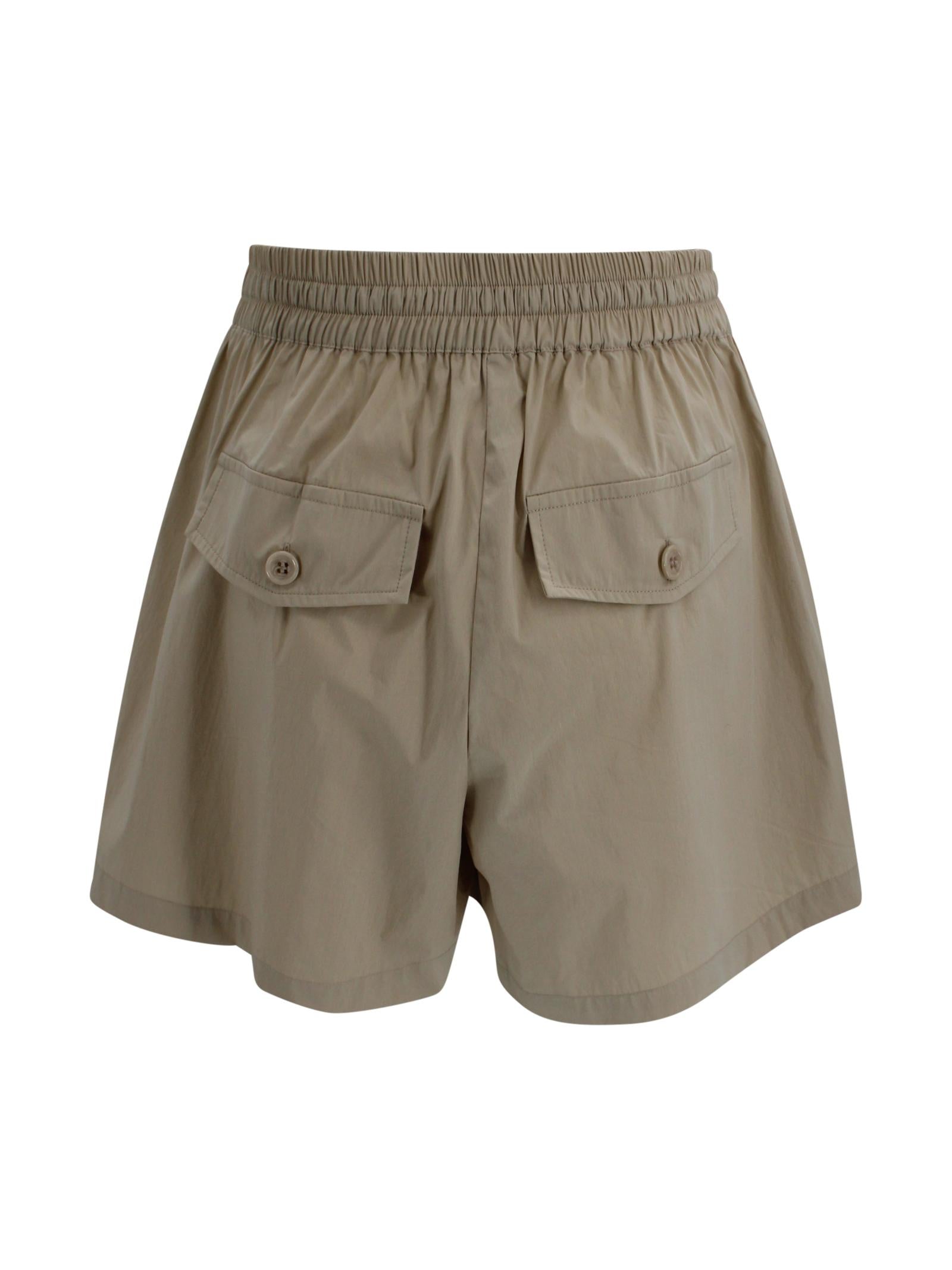 Shorts cargo dal look funzionale e contemporaneo, P.A.R.O.S.H. D210605 004 