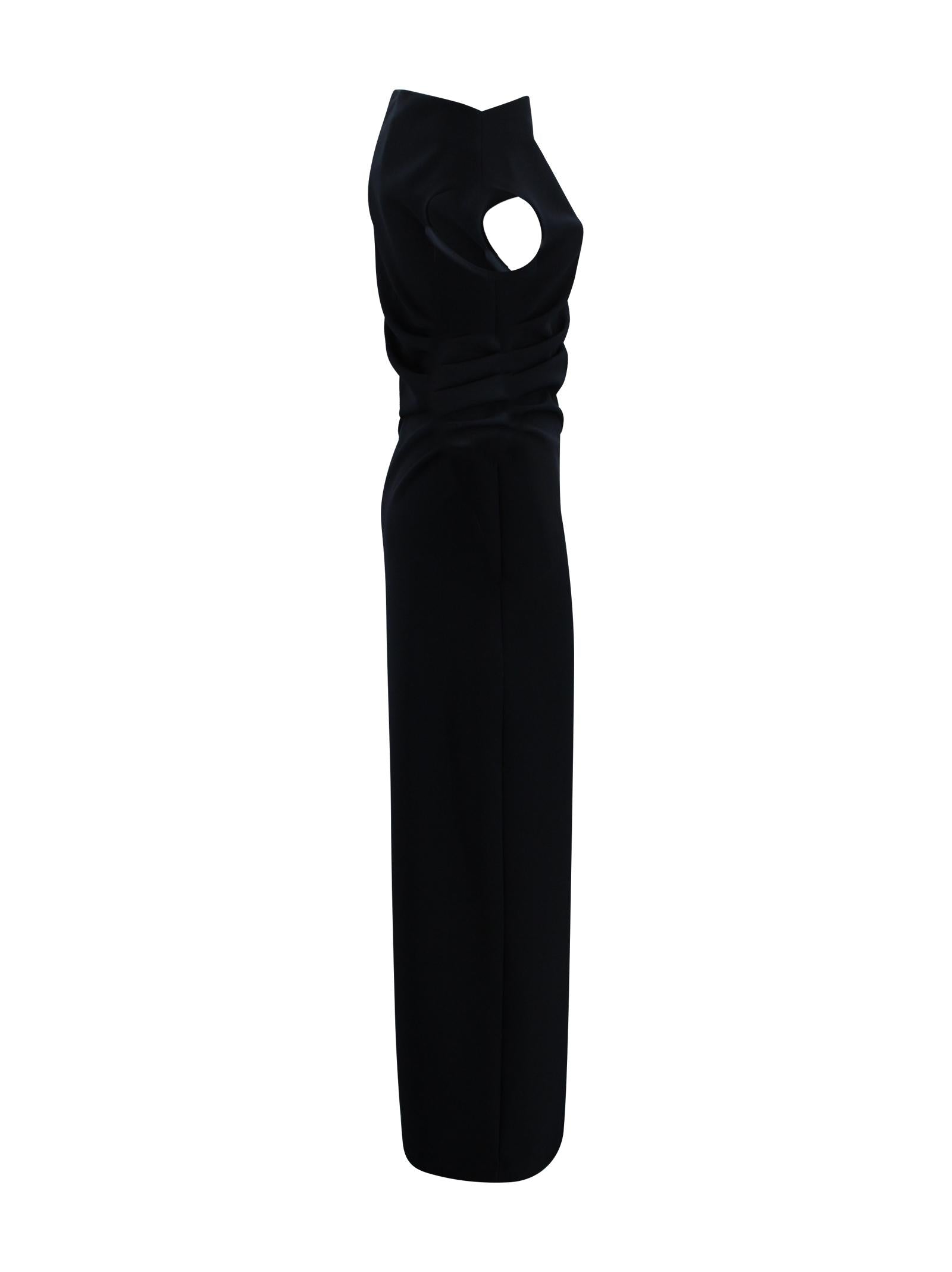 Abito lungo con spalle scoperte P.A.R.O.S.H. D726146 012 