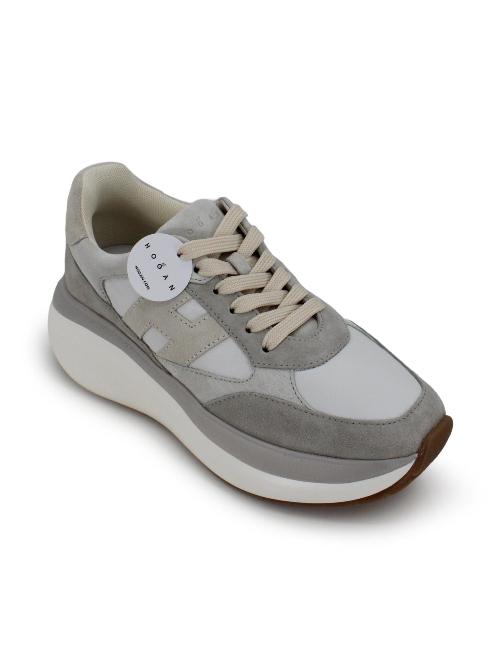 Sneakers H696 Chunky Runner con logo HOGAN HXW7140GA40N910RW6 B001 