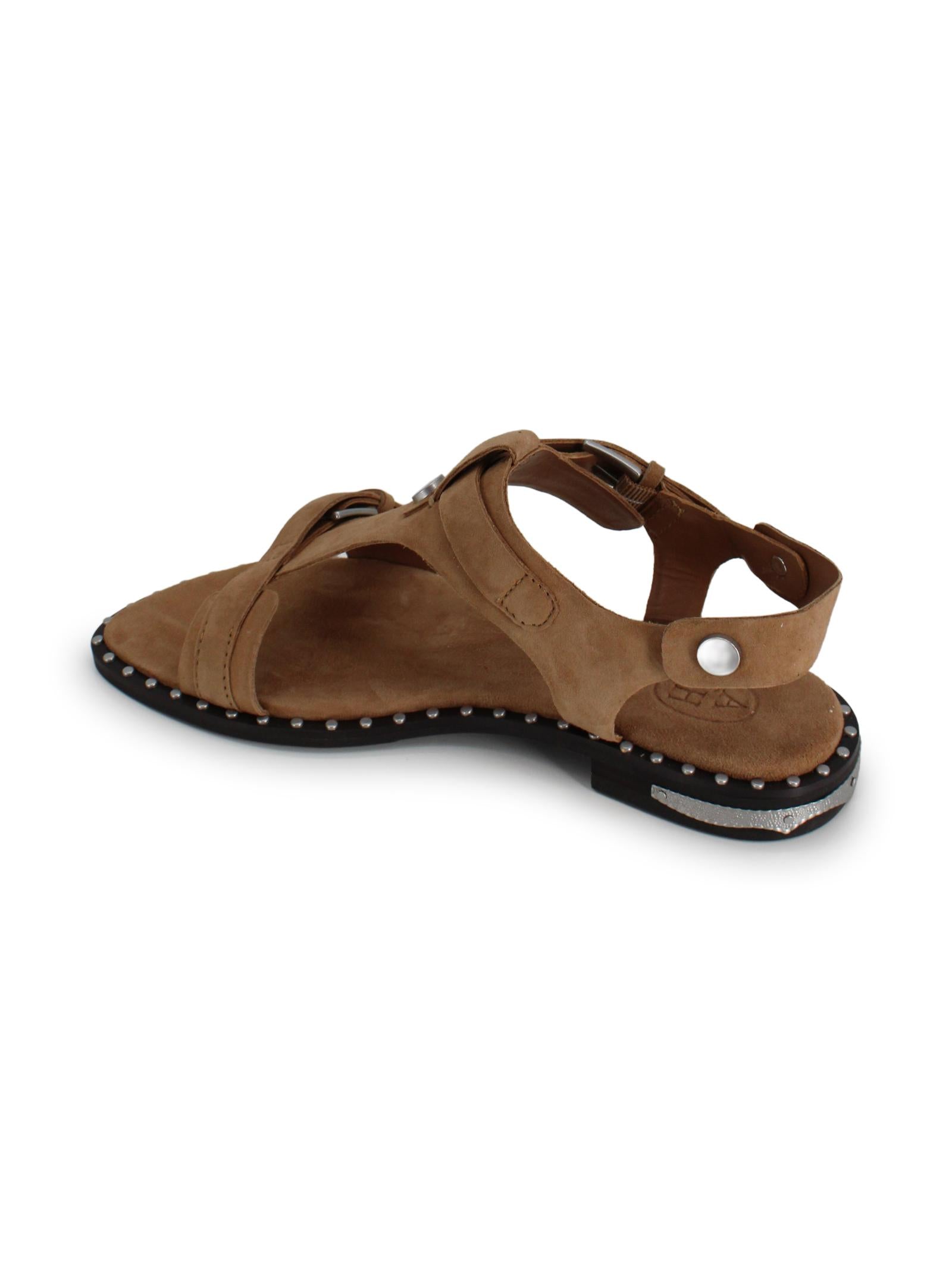 Sandali "Piper" in suede Ash S26-PIPER03  
