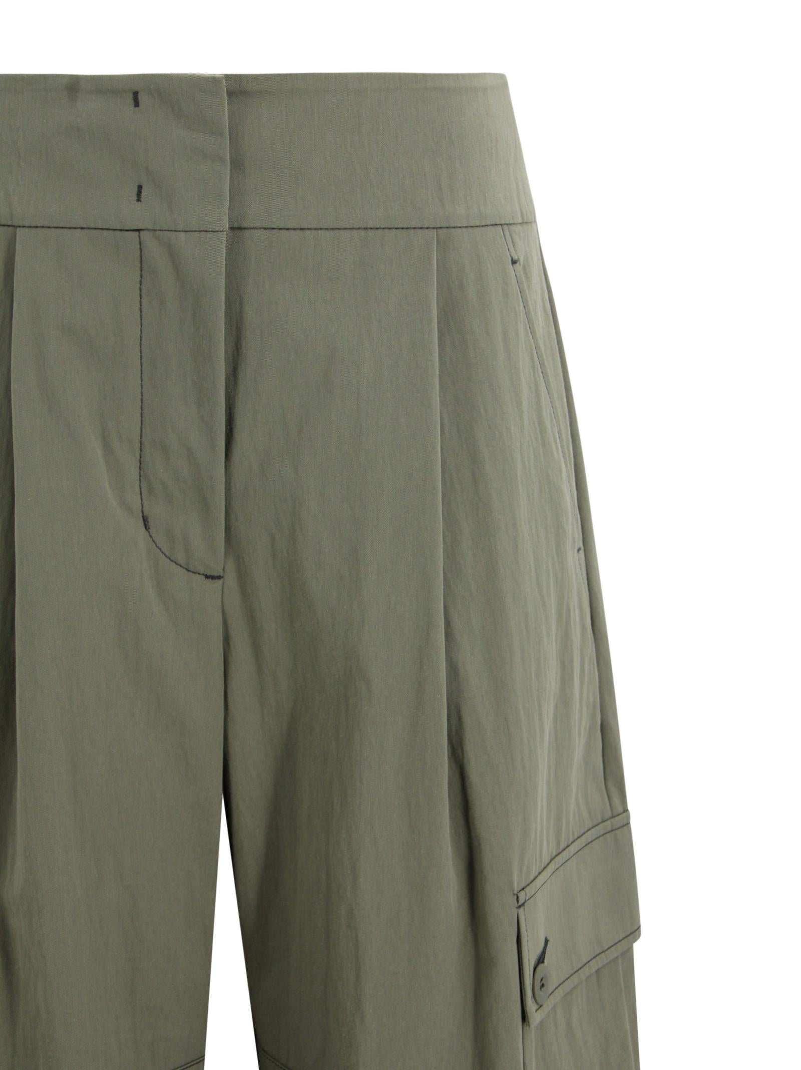 Pantalone workwear con maxi tasche cargo Max Mara Weekend 2615131101600 004 