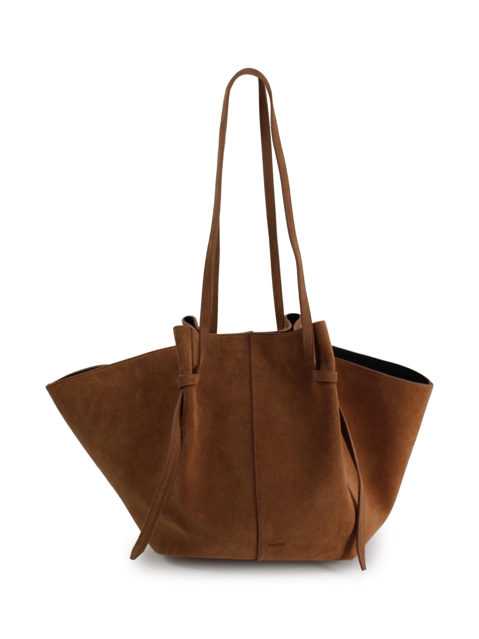 Borsa a Spalla "Mochi" in Pelle Scamosciata - Large<BR/><BR/> Yuzefi LARGE MOCHI 03 