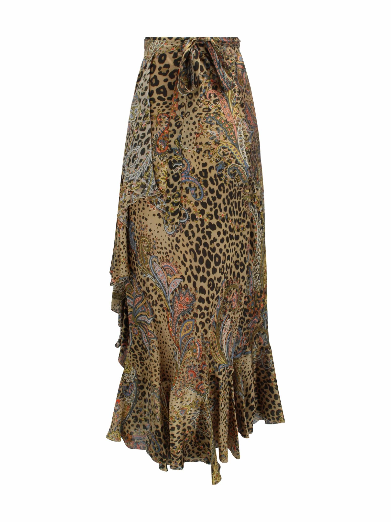 Gonna Midi Peau d'Ange Etro Milano WRFA0176 99SA1N9X0826 