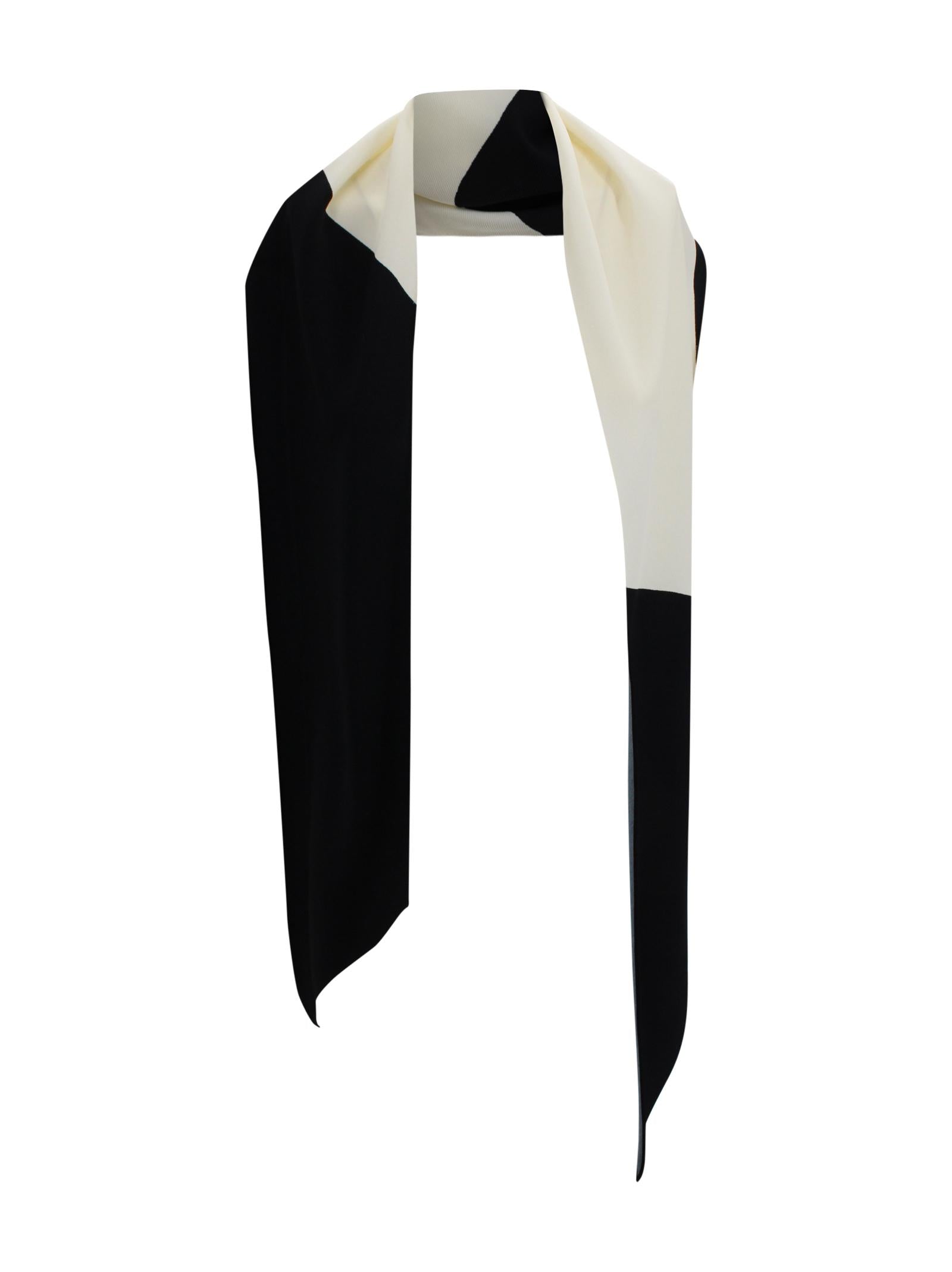 Sciarpa Geometrica Nero/Beige Alberta Ferretti 261M-3310-0151 1555 