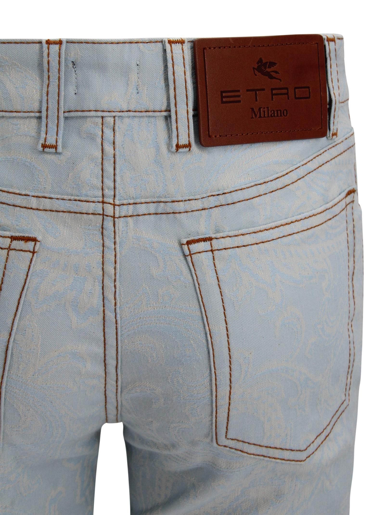 Pantaloni a Fiori Etro Milano WRNB0029 99TJEI5S9880 