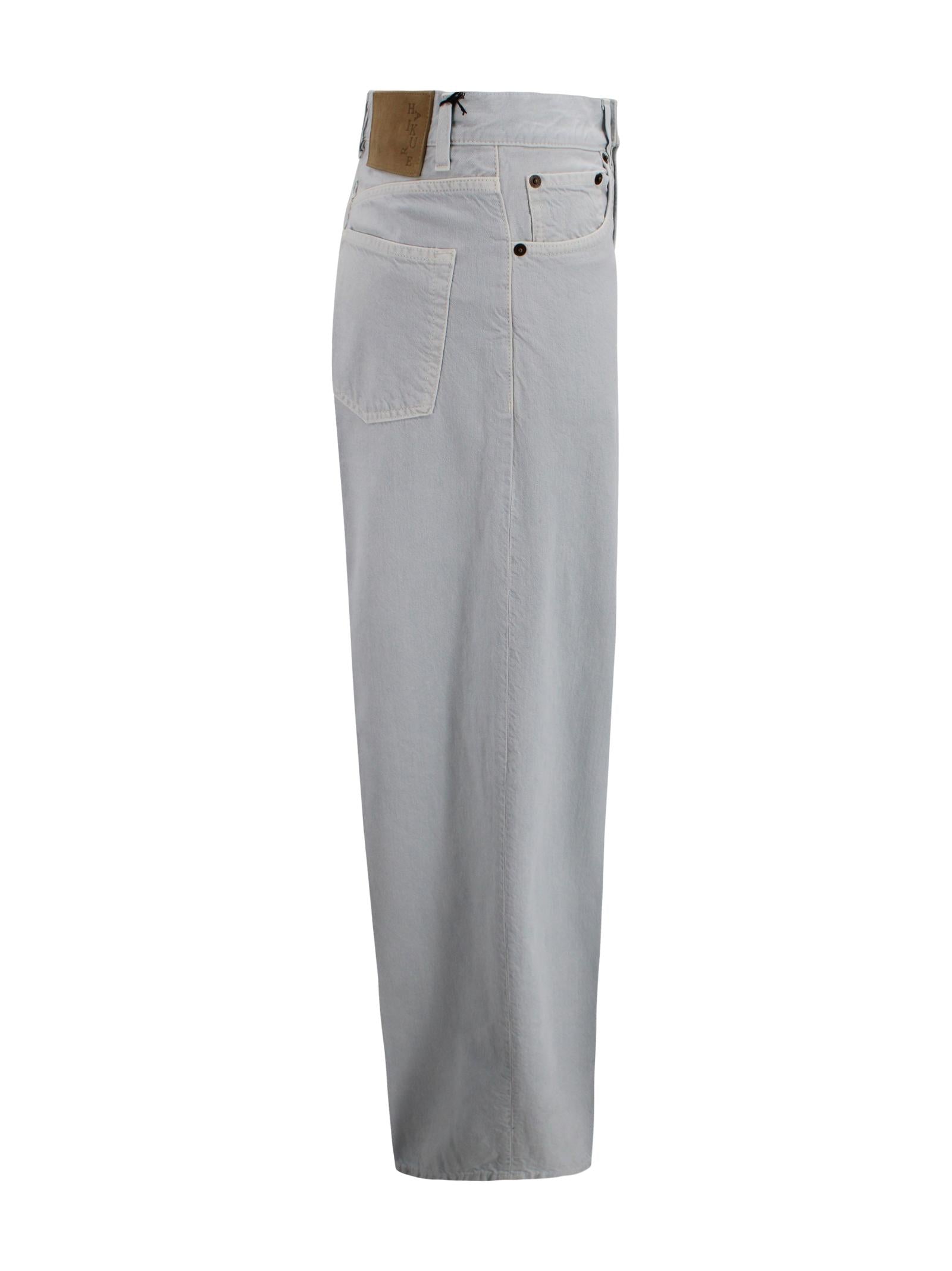 Jeans Bethany Twill 45 a Gamba Ampia Haikure HEW03296GF146XT T0563 