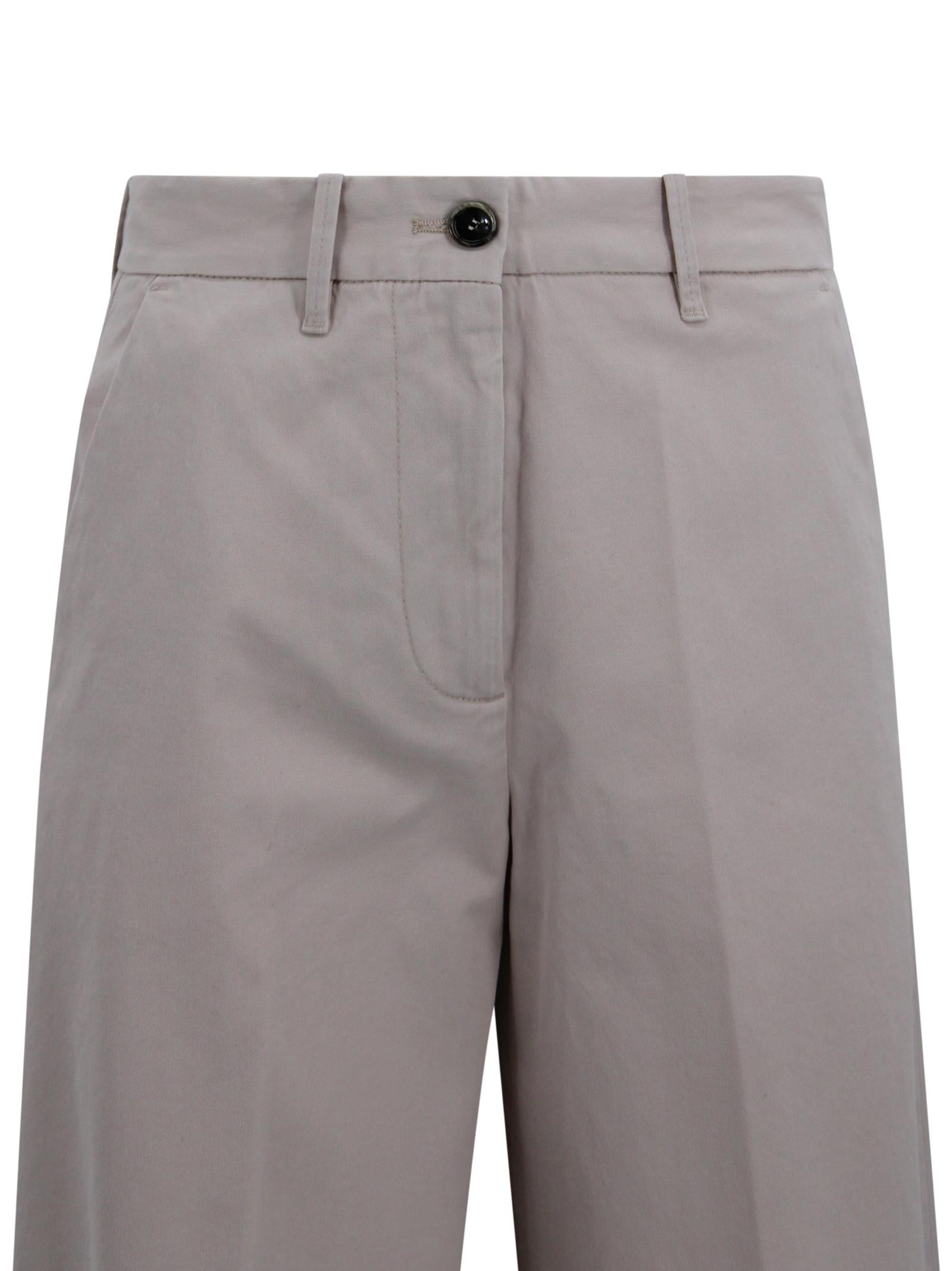 Pantaloni con pieghe frontali Nine in the morning NAN24  