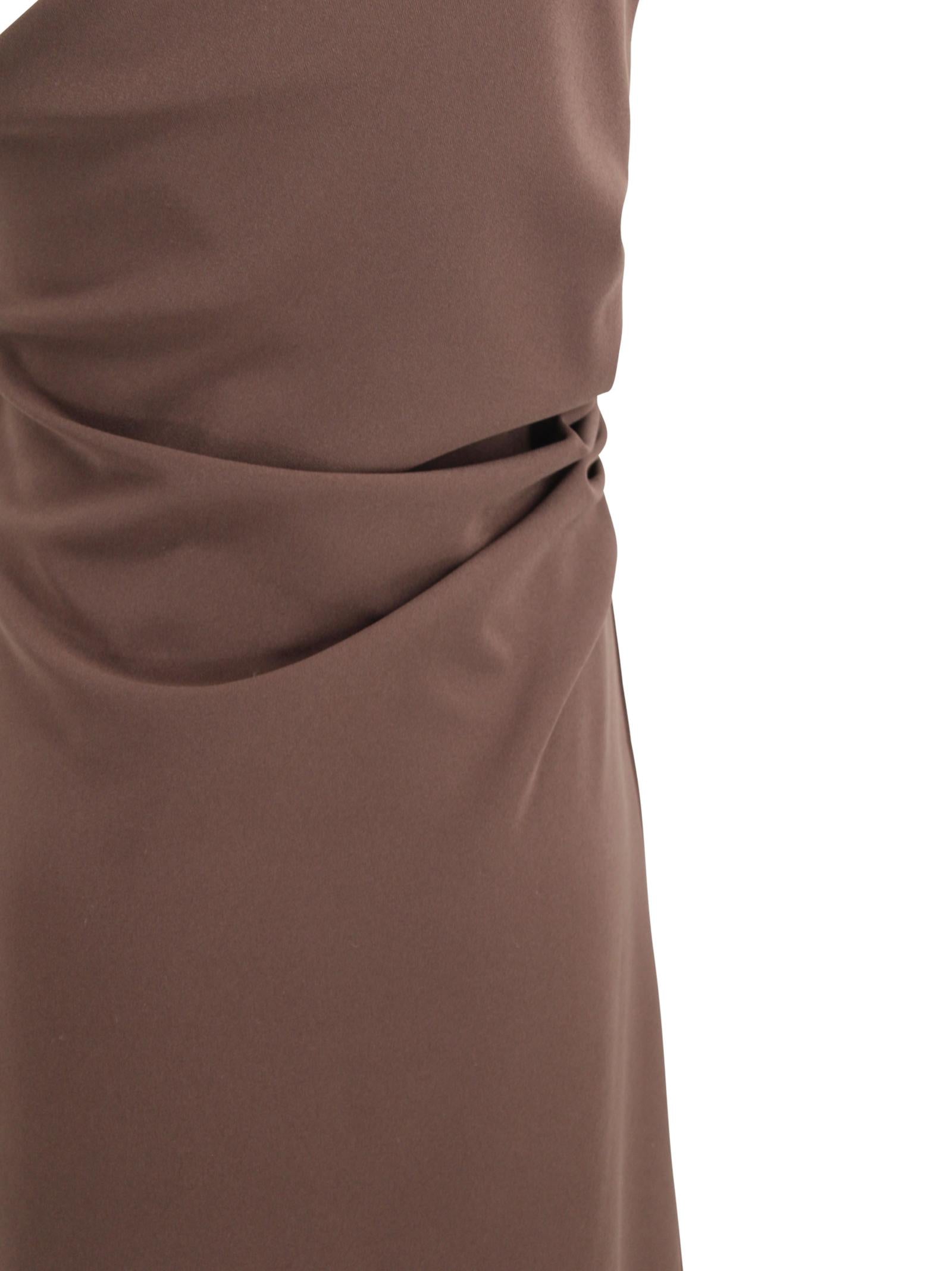 Abito monospalla con drappeggio P.A.R.O.S.H. D726149 008 