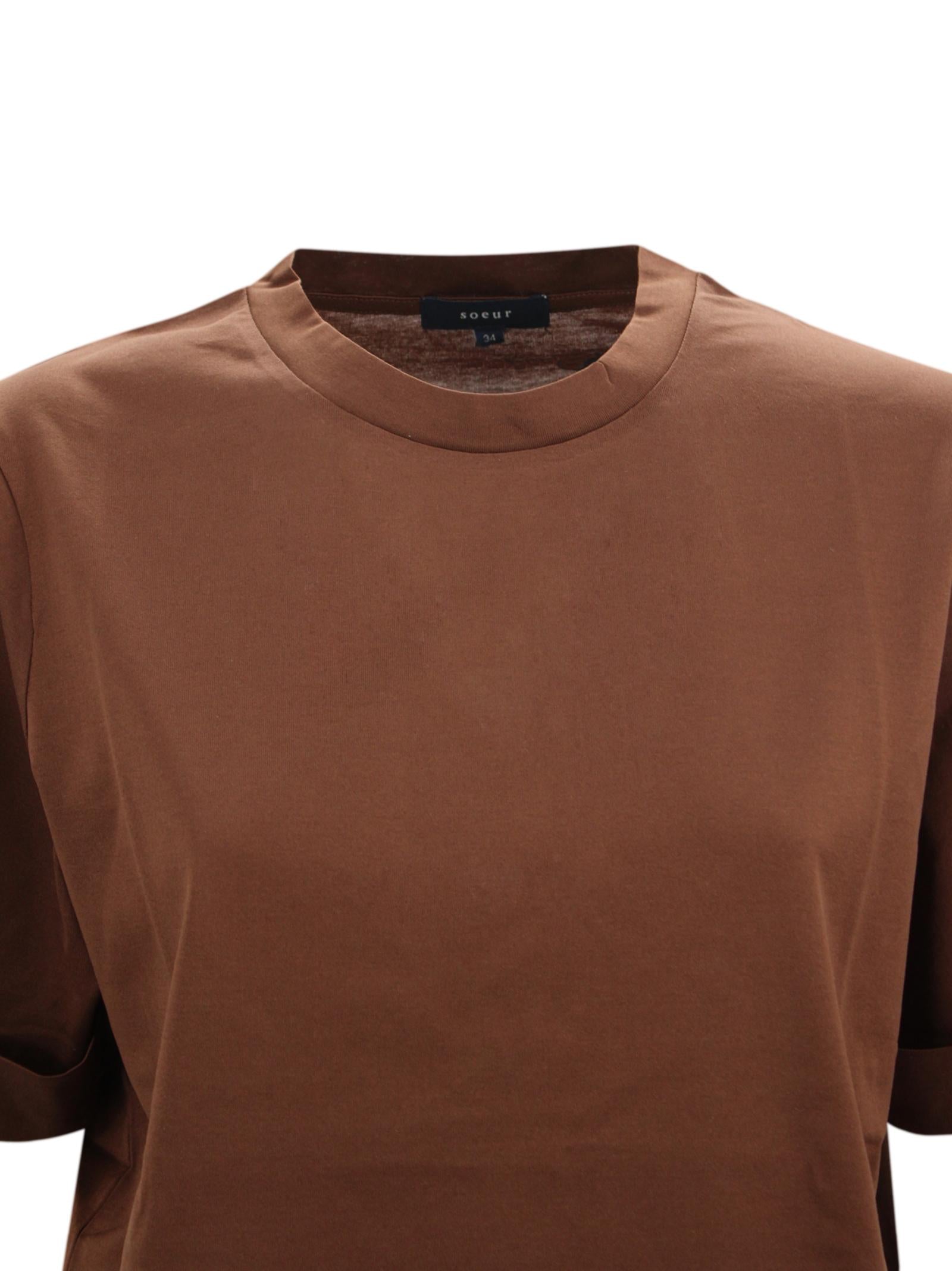 T-shirt Ama in cotone SOEUR TSH1411AMA MAR5324S 