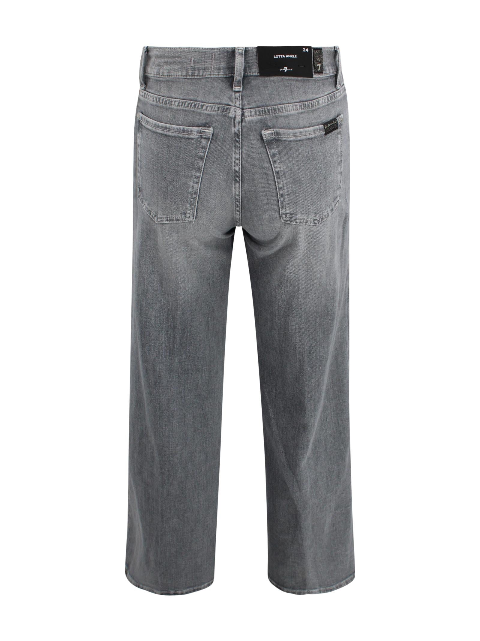 Pantaloni a vita media con lunghezza alla caviglia 7 FOR ALL MANKIND 7U6P0R88 3BV 