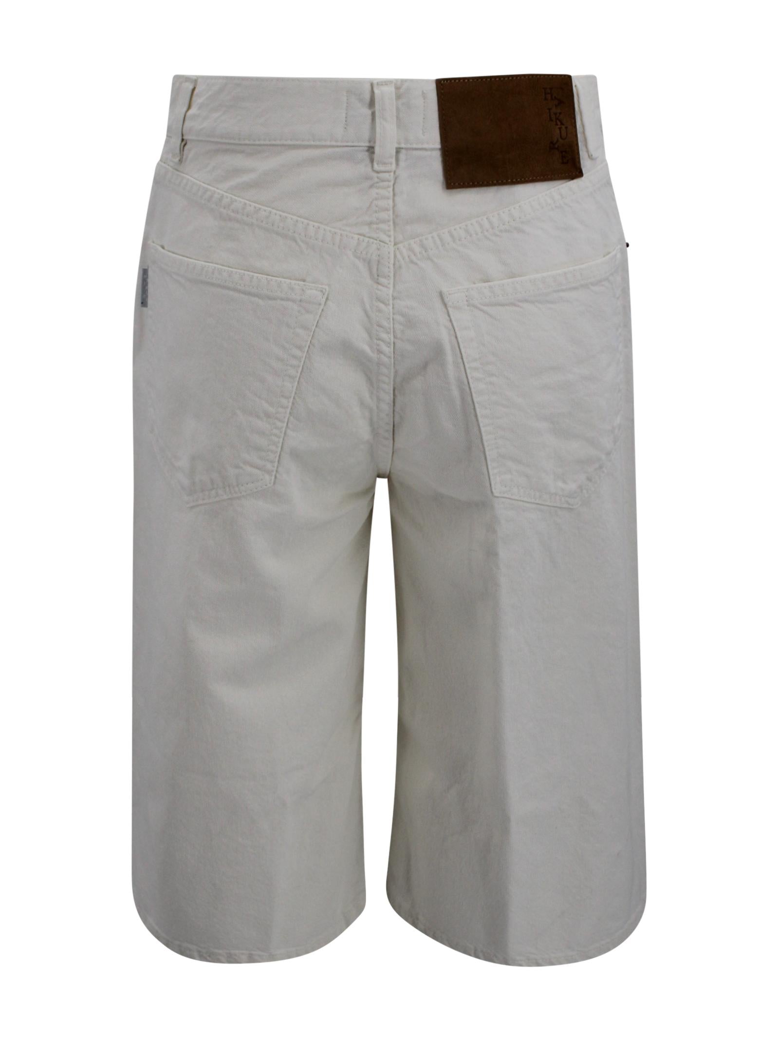 Becky Twill 45 Five-Pockets Shorts Haikure HEW03350GF146PP T0341 