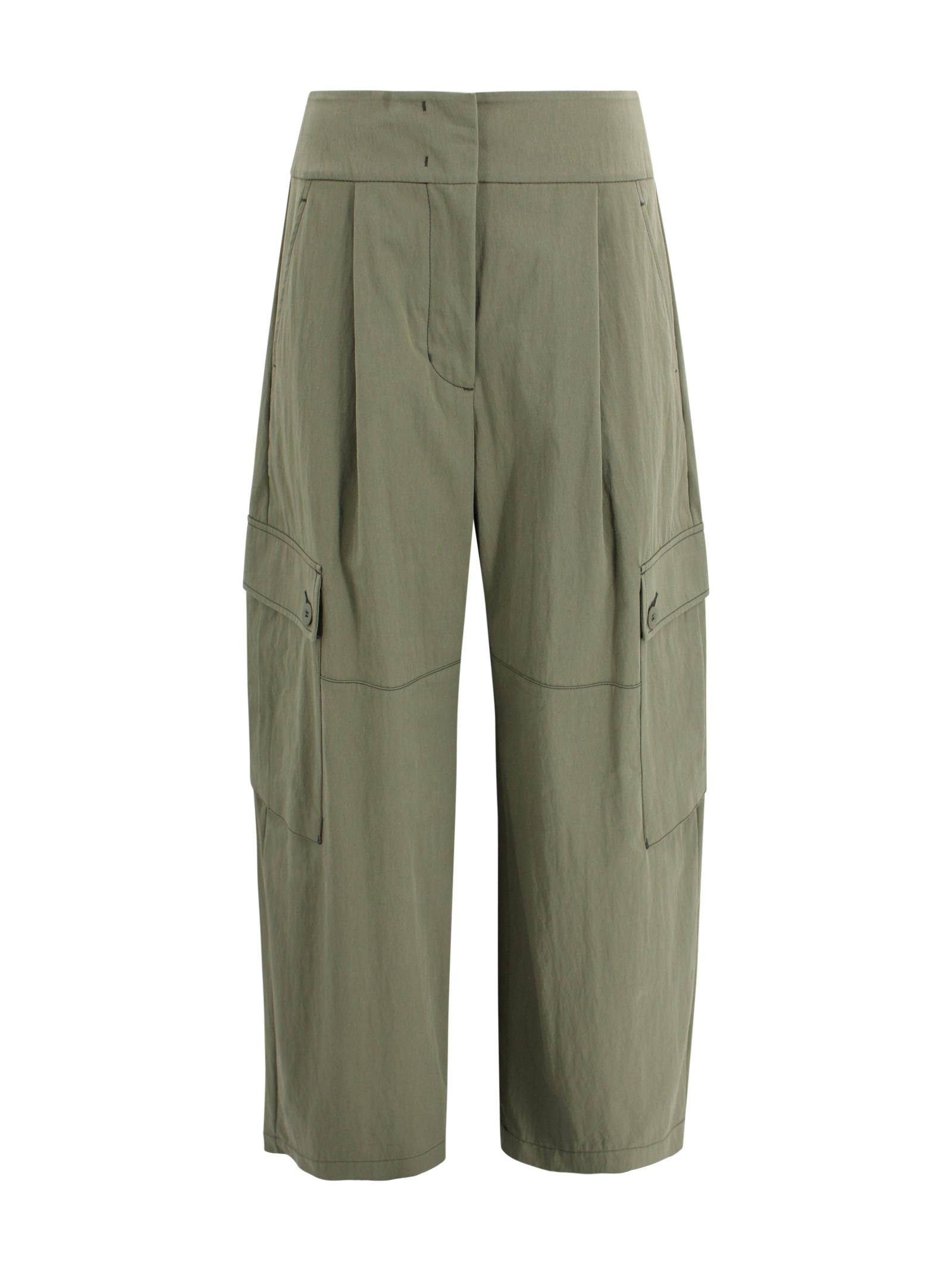 Pantalone workwear con maxi tasche cargo Max Mara Weekend 2615131101600 004 