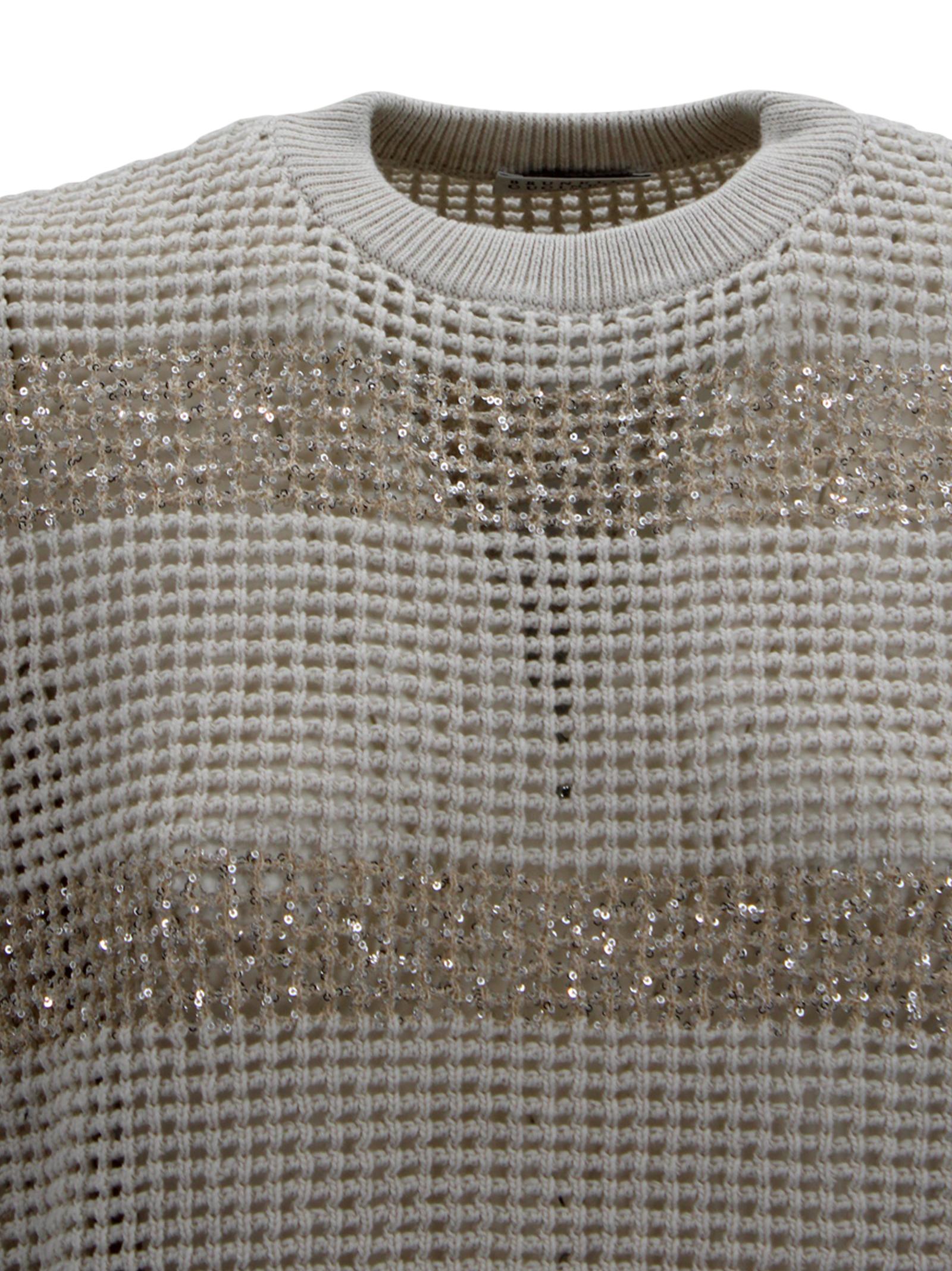 Top in maglia con motivo a righe Brunello Cucinelli M58772820 CLH85 