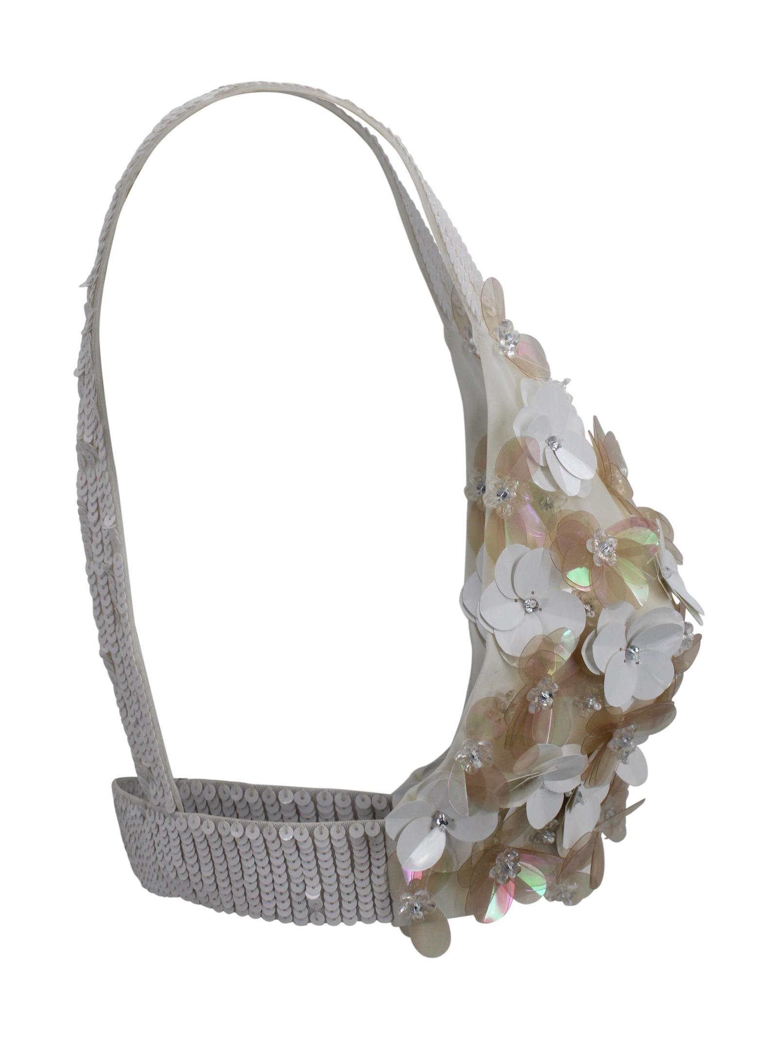 Top corto con paillettes P.A.R.O.S.H. D311708 802 