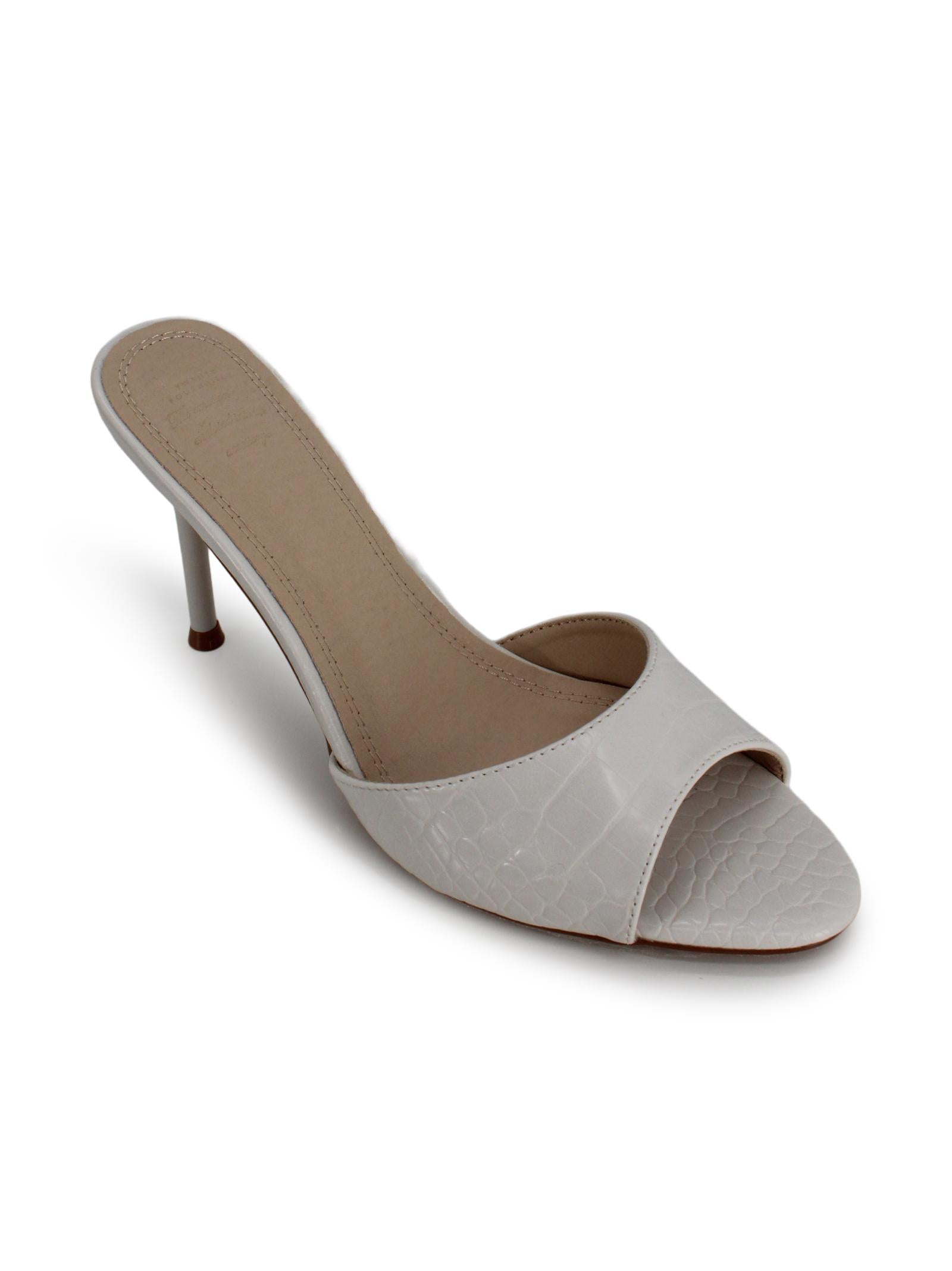 Mules effetto opaco con tacco Twenty four haitch S0088BIA62P  