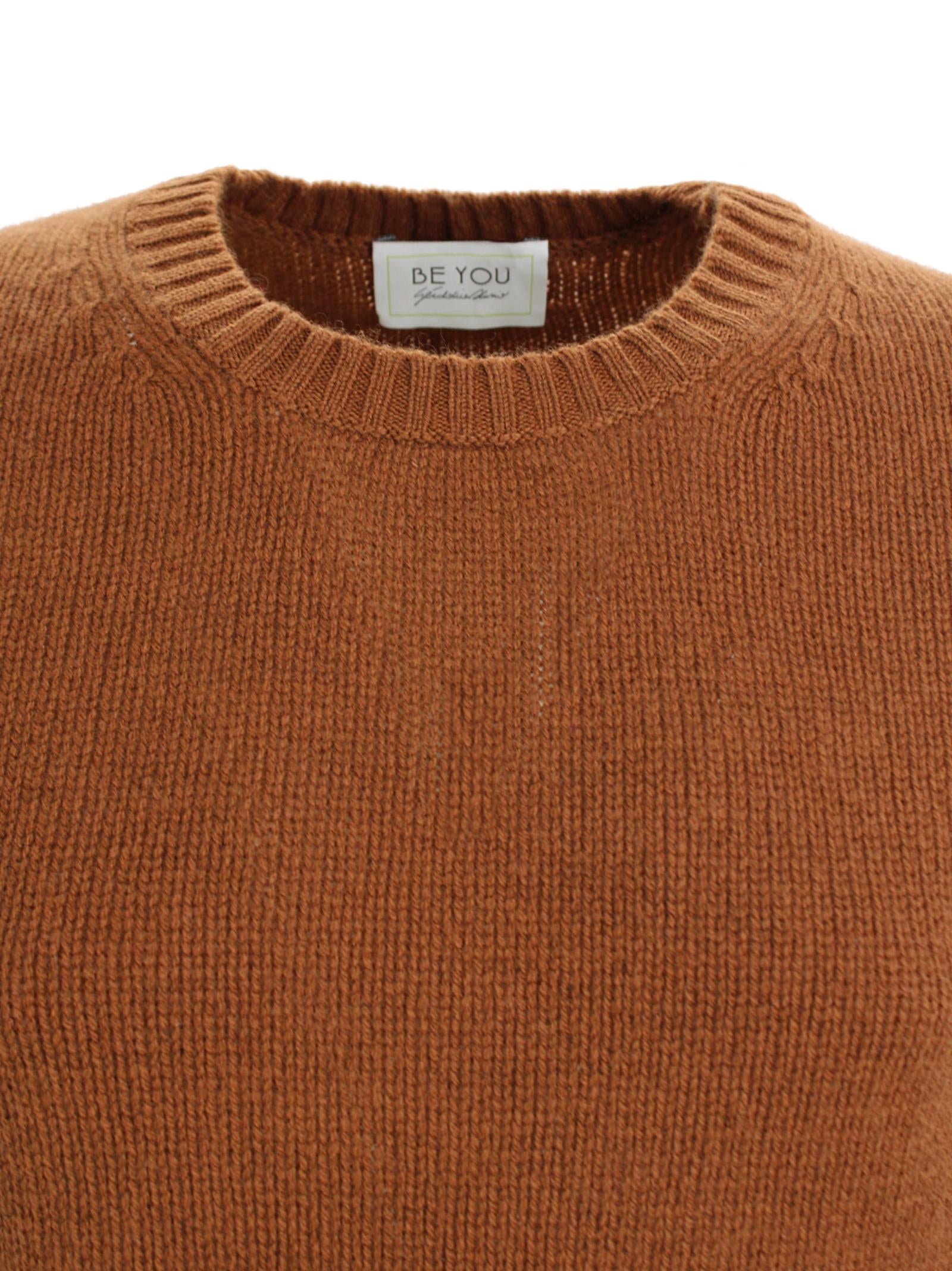Maglia in cashmere girocollo Be You CD1114F5 163 