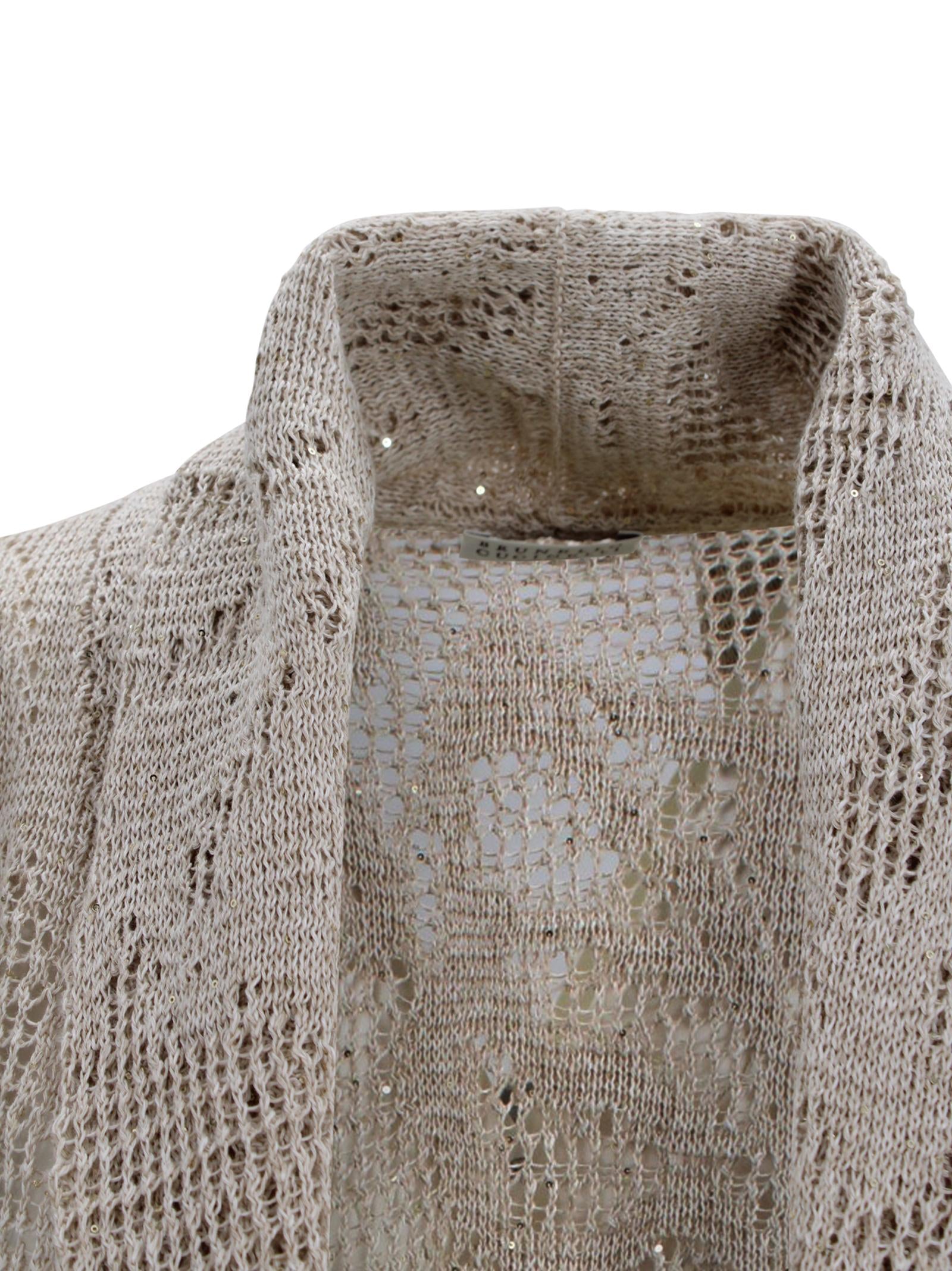 Cardigan con lavorazione a punto aperto Brunello Cucinelli MDT771006 C8925 