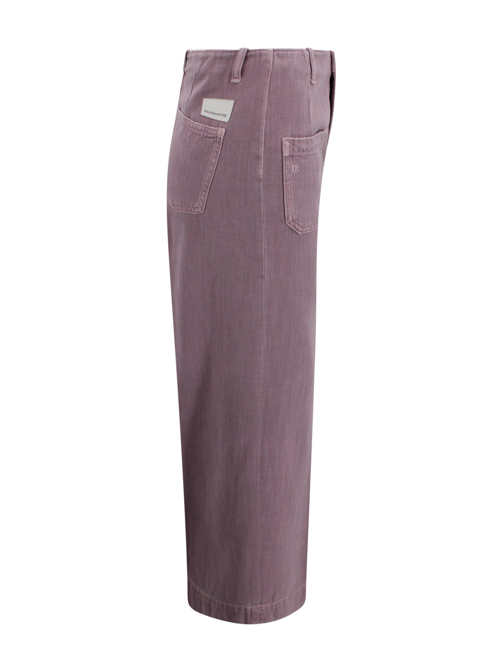 Jeans Naia cropped a gamba ampia Nine in the morning AIA01  