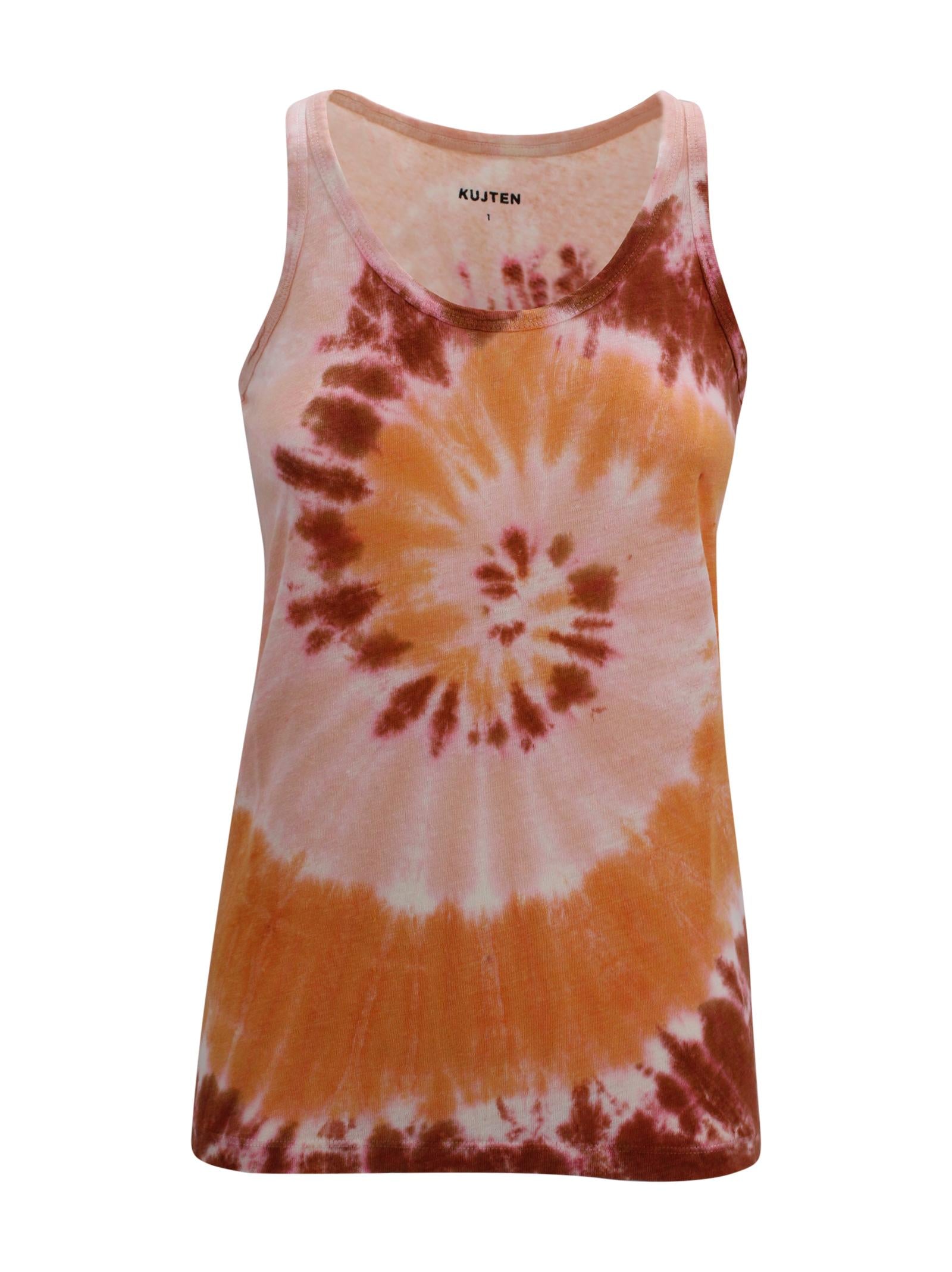 Top "Soft Sunny" in Lino Tie & Dye Kujten F2371 2523 