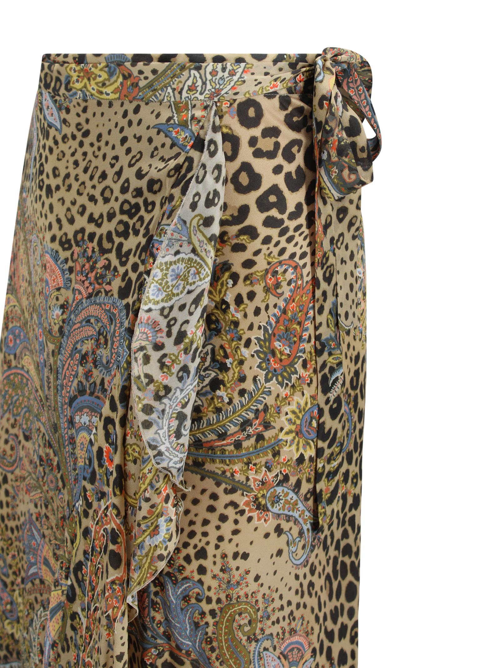 Gonna Midi Peau d'Ange Etro Milano WRFA0176 99SA1N9X0826 