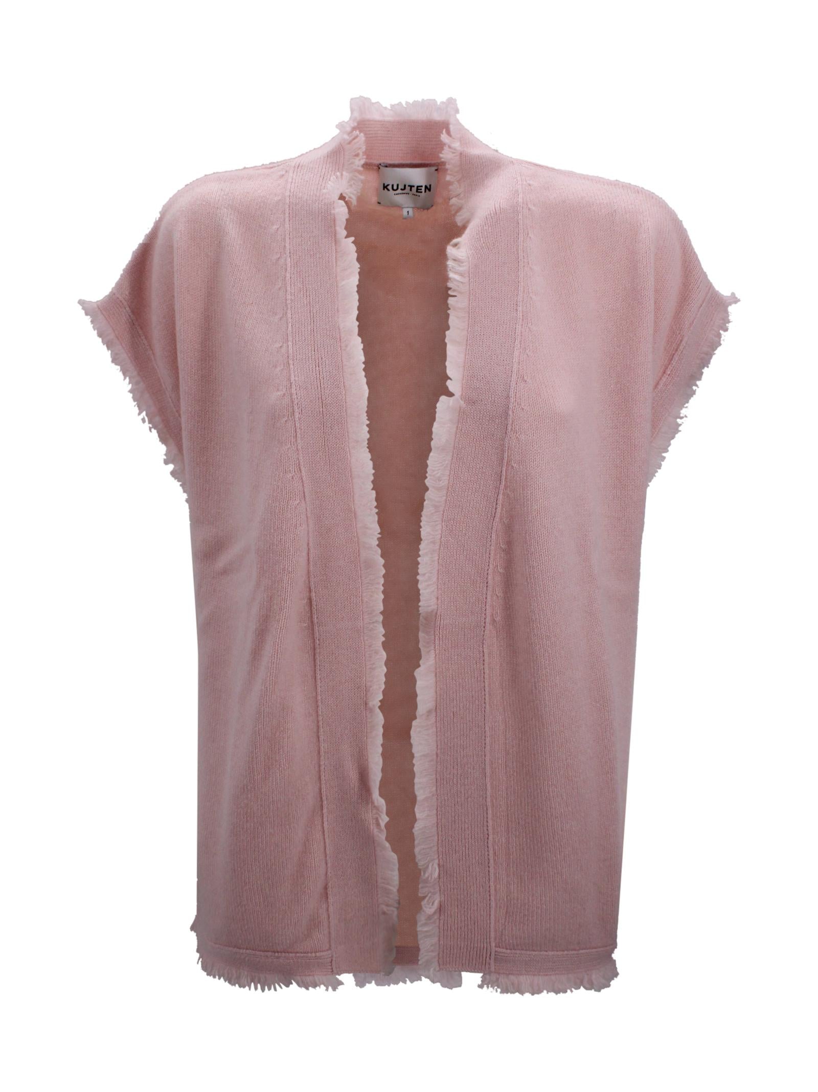 Gilet Nessa  in cashmere Kujten F4017 2524 