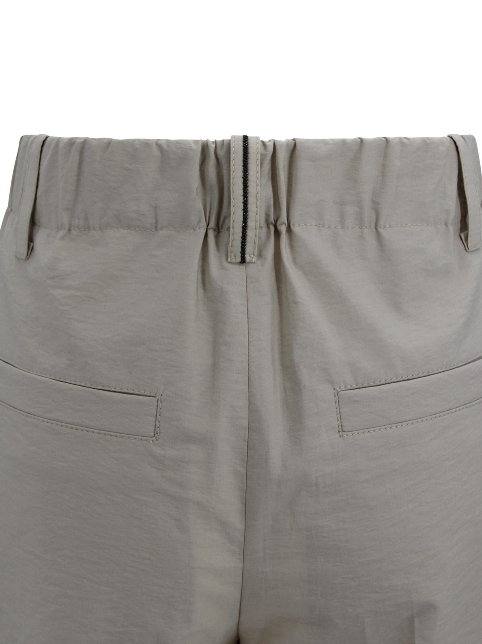 Pantaloni plissé con pieghe frontali Brunello Cucinelli M0F79P9189 C9593 