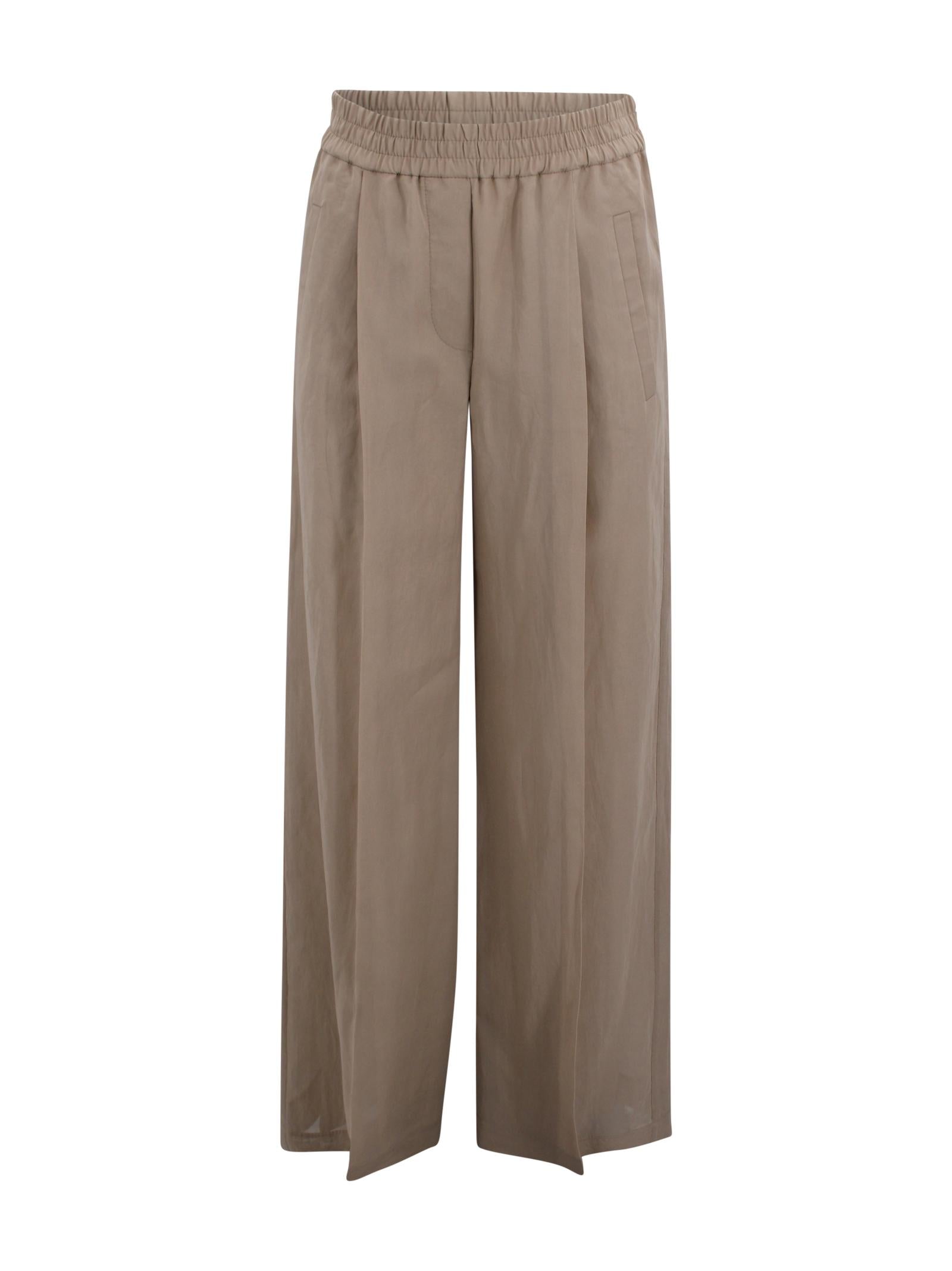 Pantaloni a palazzo elasticizzati Brunello Cucinelli M0F91P8742 C8690 