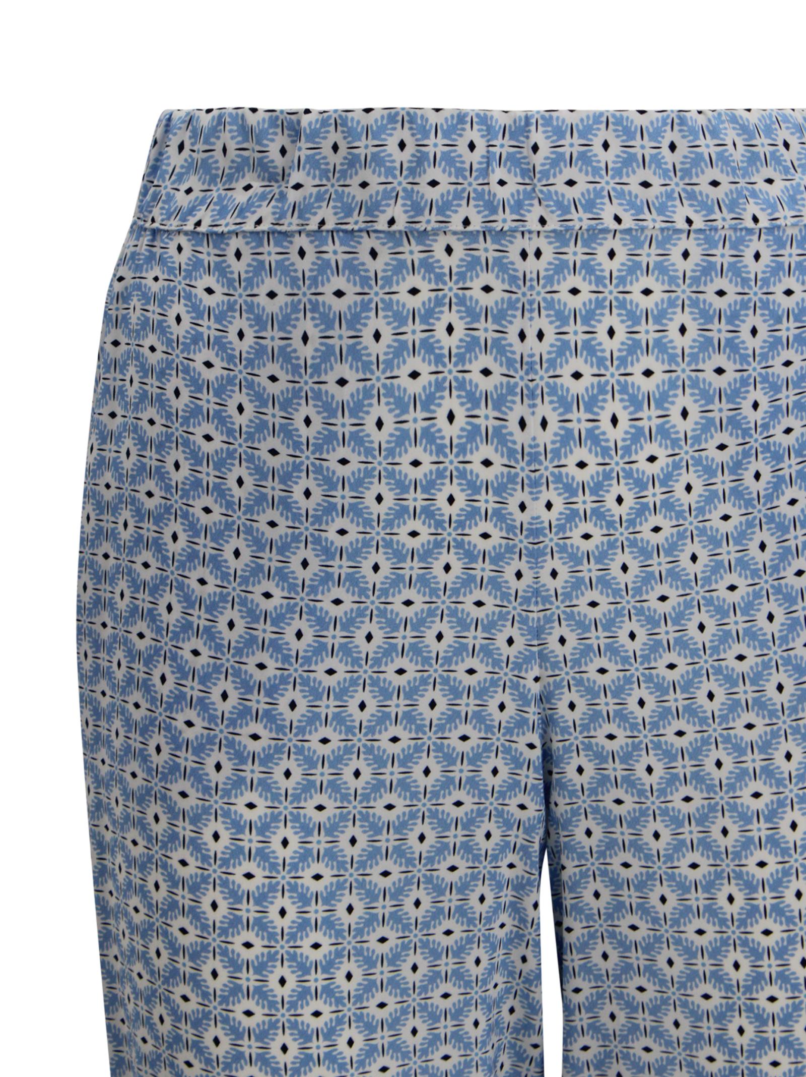 Pantalone Stampato a Gamba Dritta Whyci WH1543 6027 