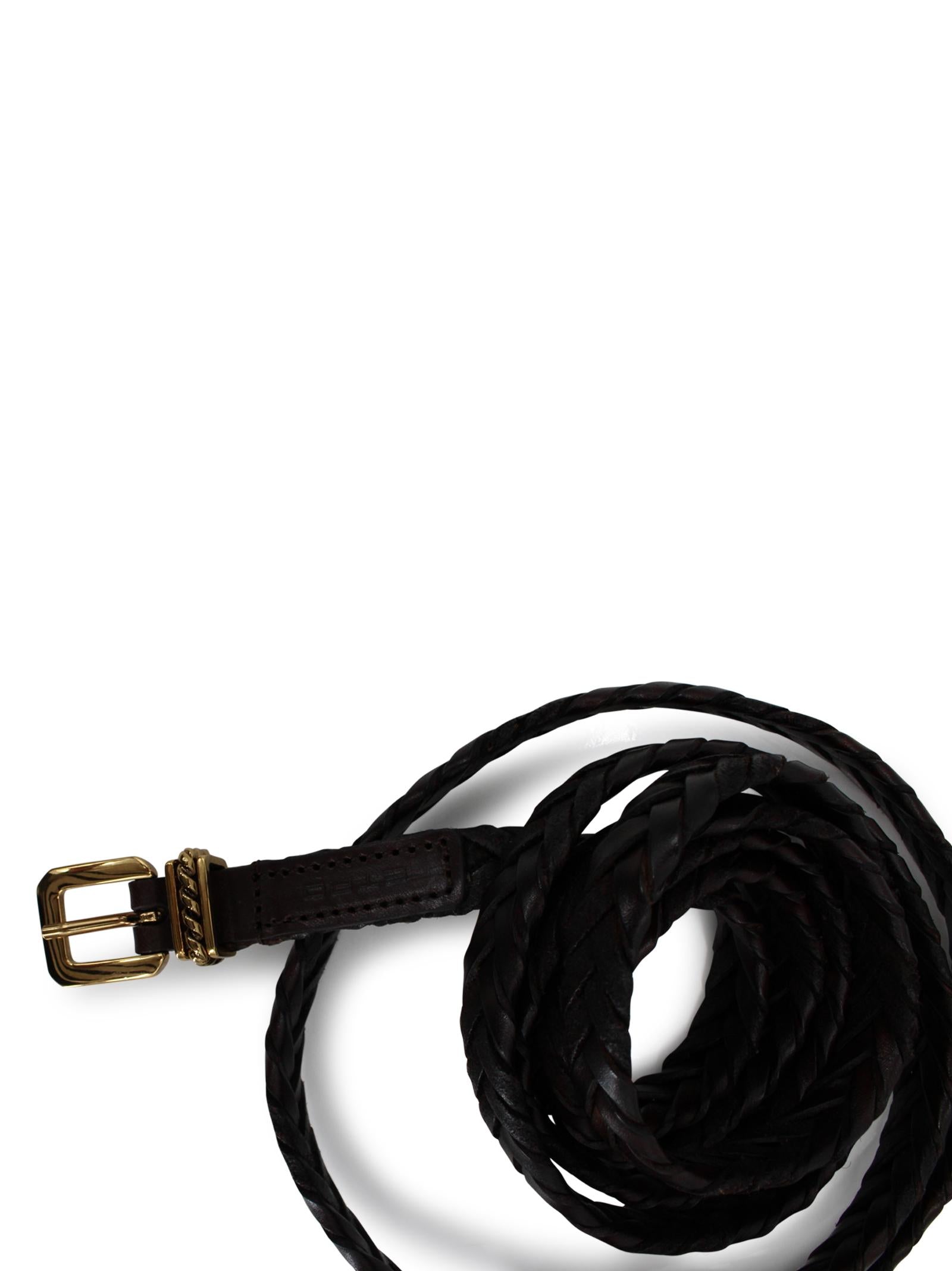 Cintura a Doppio Giro Intrecciata Etro Milano WP3B0068 AE317M0696 