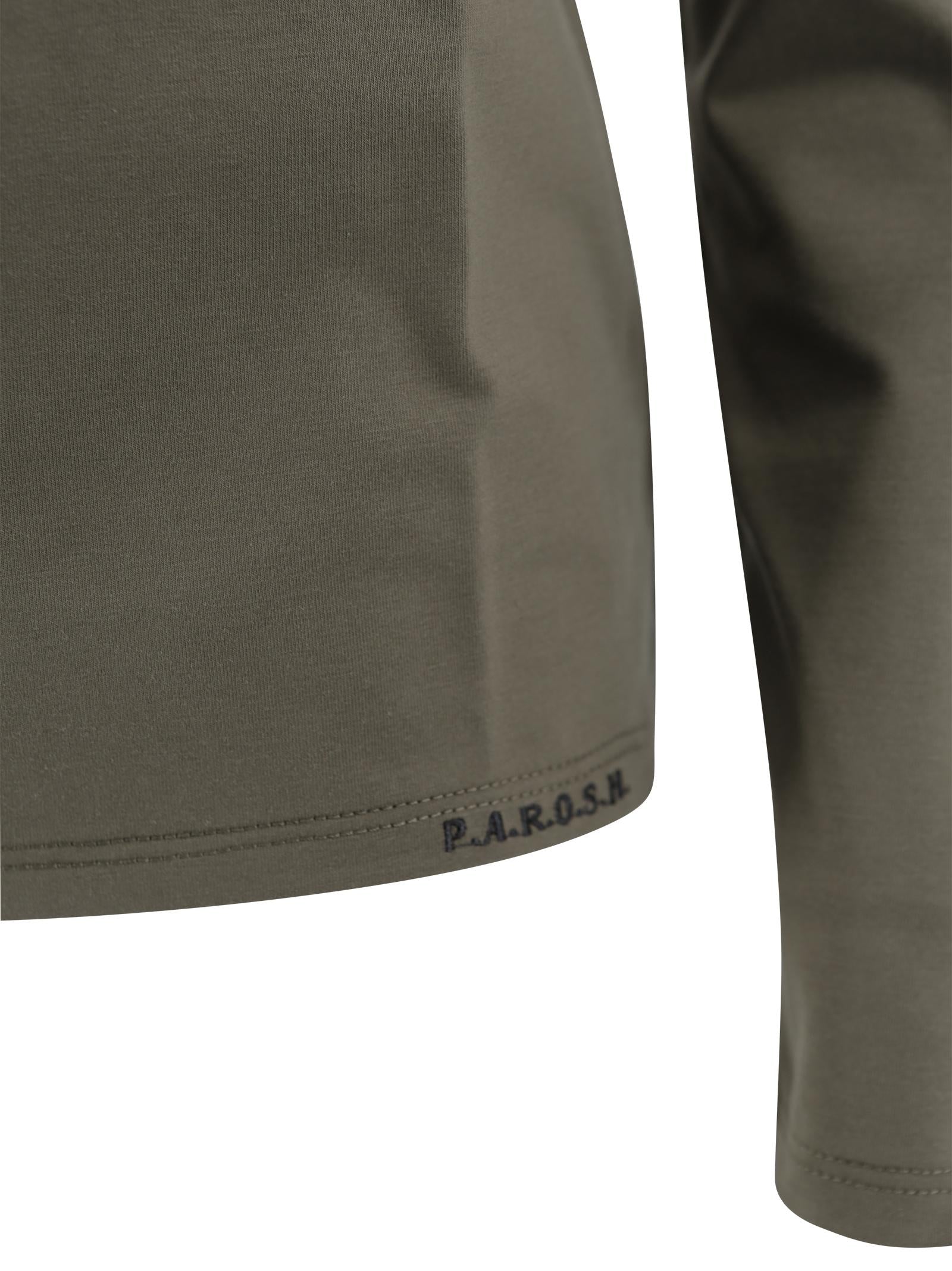T-shirt in cotone con ricamo P.A.R.O.S.H. D170521 007 