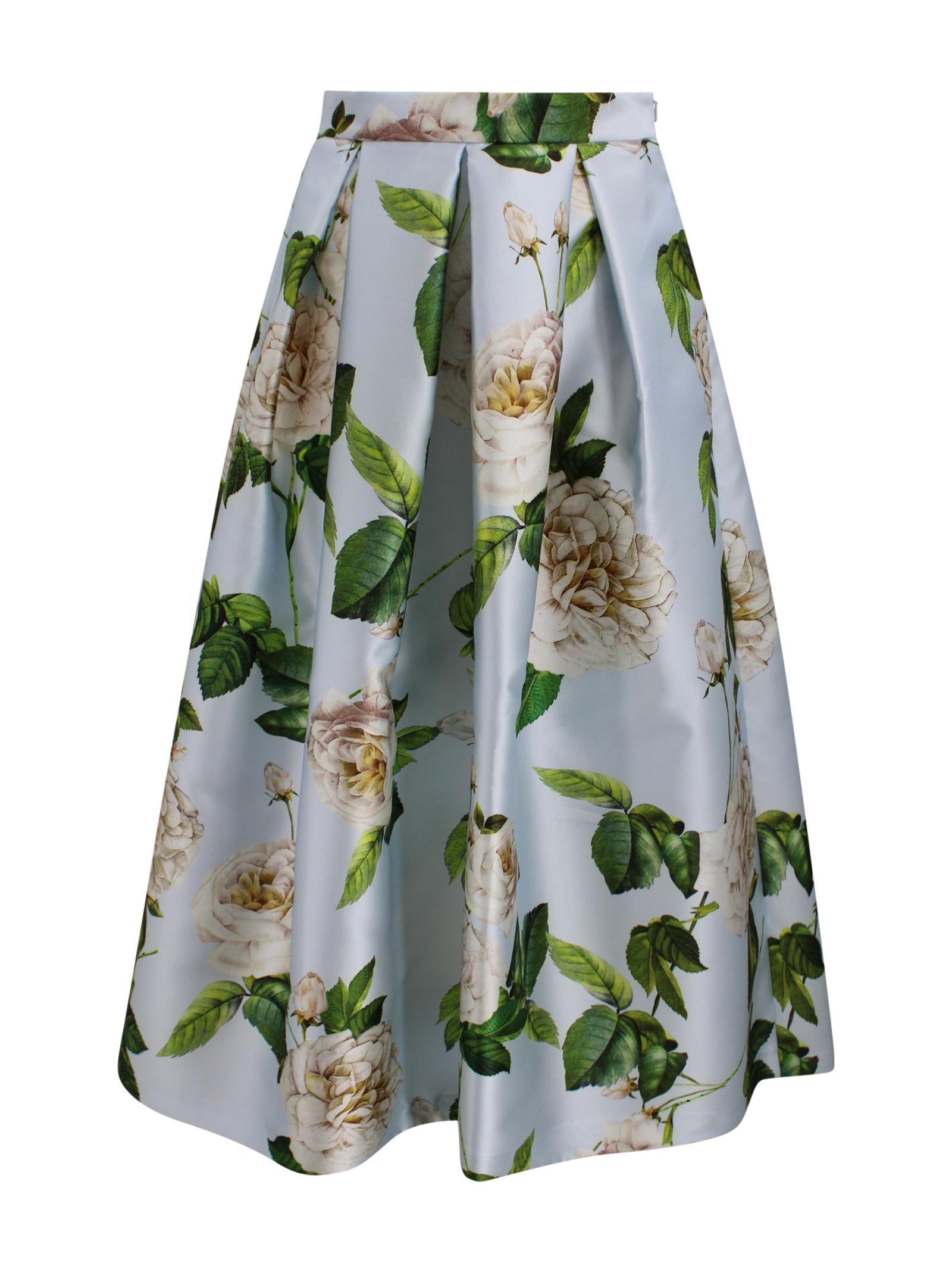 Gonna a fantasia floreale Lunatica LUNA88 K ROSESAZUR 