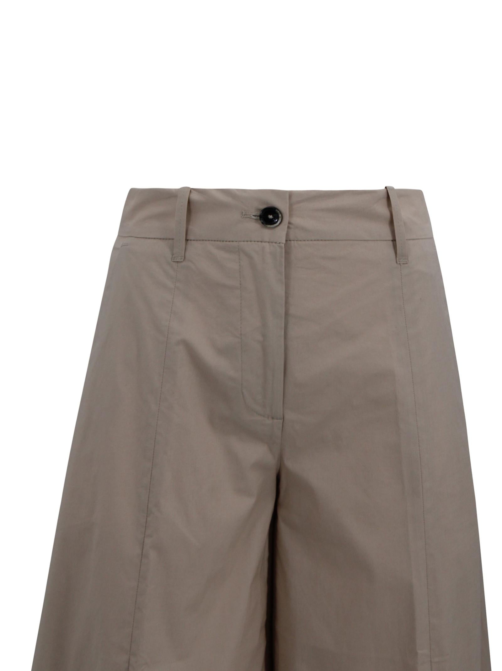 Pantaloni plissettati a gamba ampia Nine in the morning FIA01  