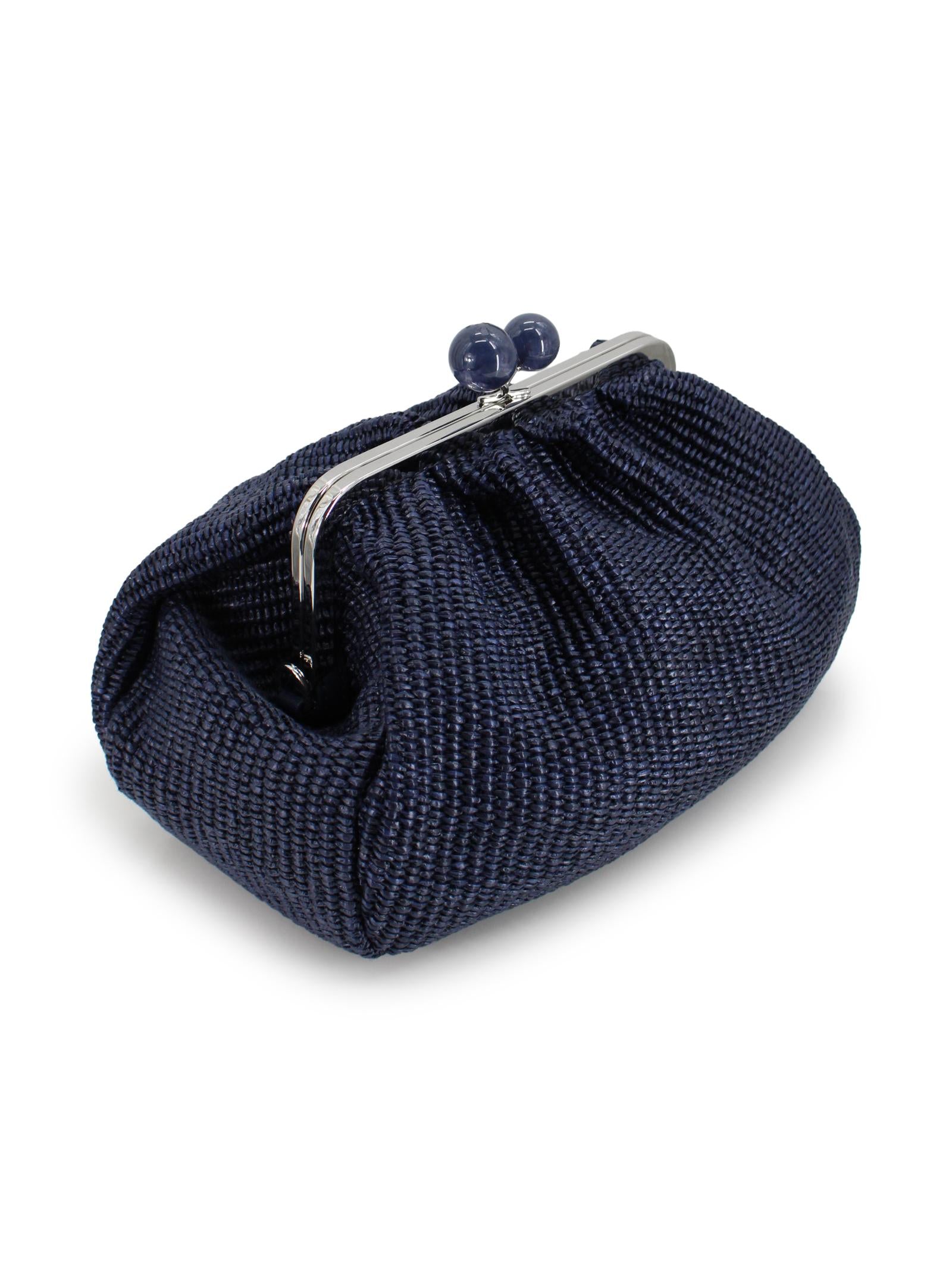 Pasticcino Bag Medium effetto rafia Weekend accessori 2 2615511105600 003 
