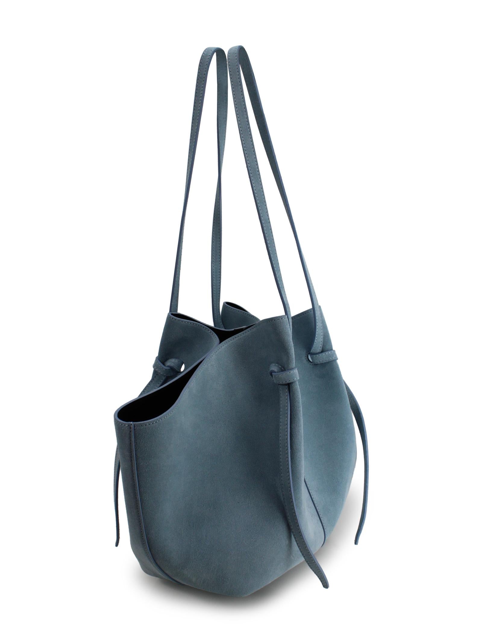 Borsa a Spalla "Mochi" in Pelle Scamosciata - Large Yuzefi LARGE MOCHI 05 