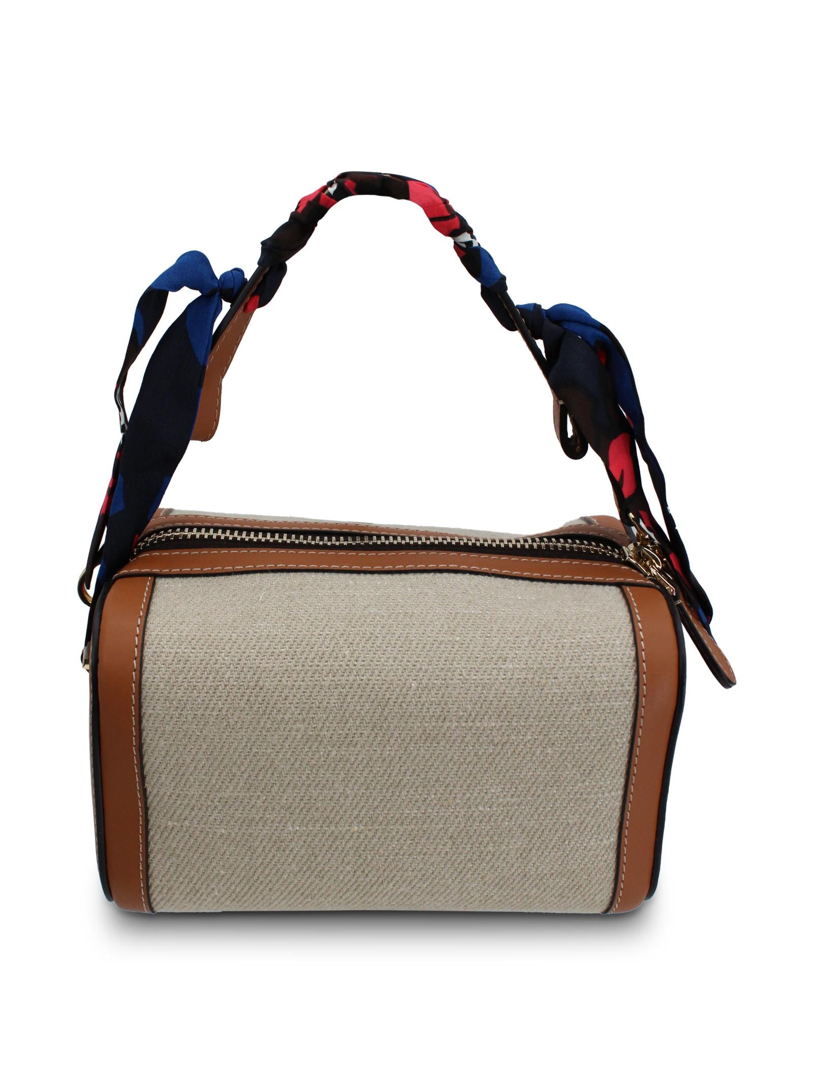 Borsa tote Cubita con tracolla Cuba Lab CUBITA FOULARDHIBISCUS 