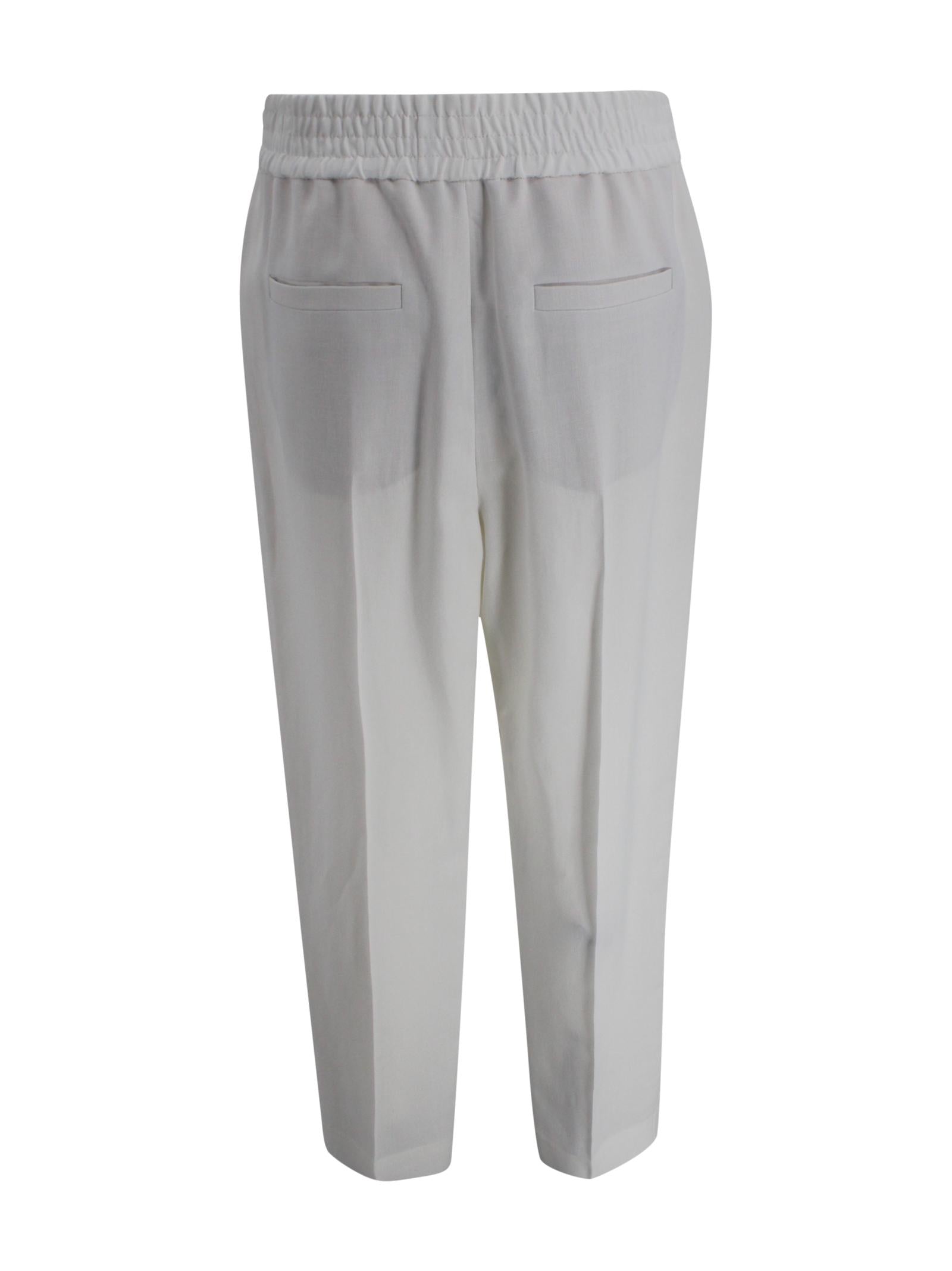 Pantaloni con elastico in vita Brunello Cucinelli MH126P7197 C600 