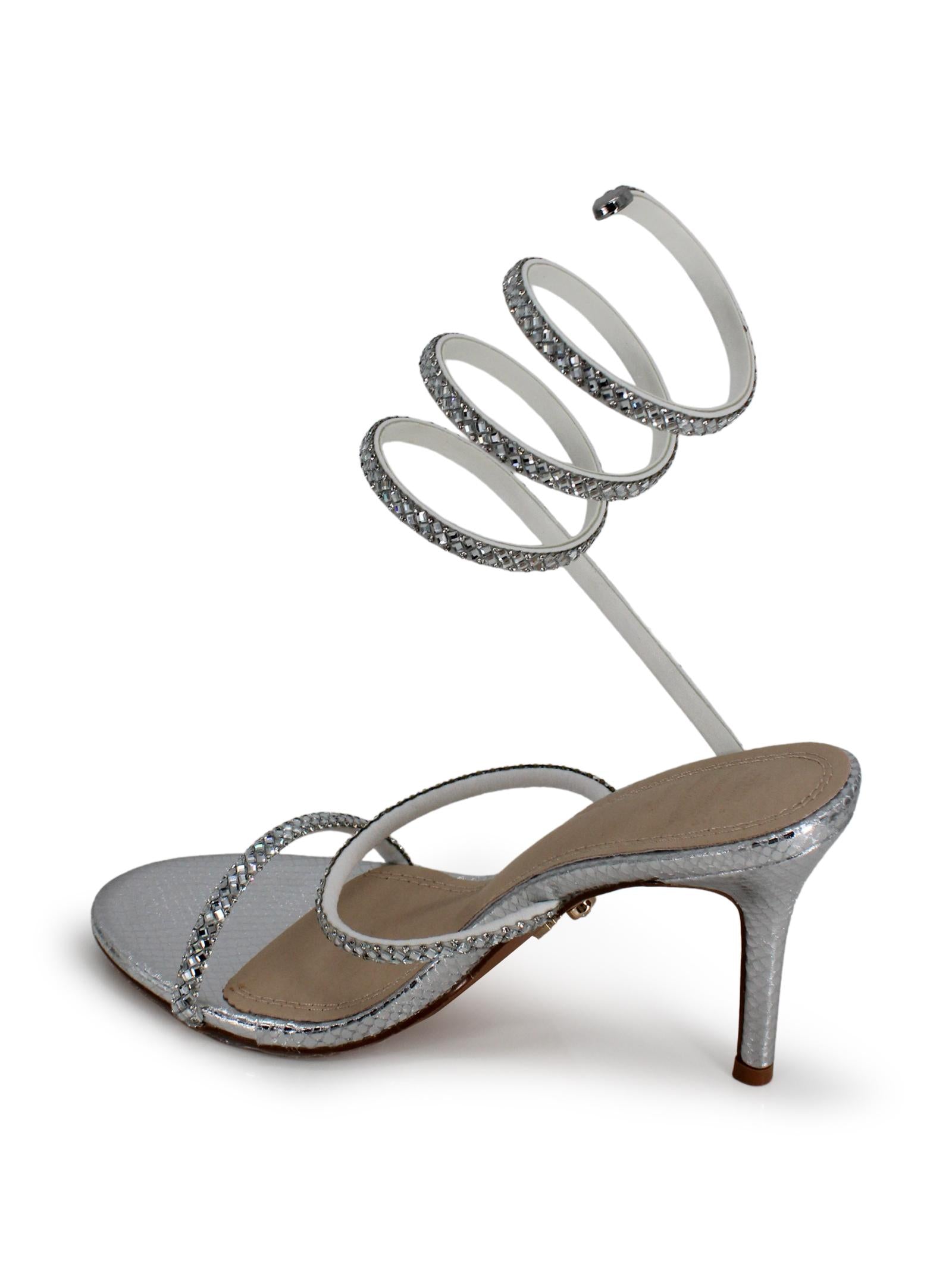Sandali con tacco alto e dettaglio gioiello Twenty four haitch SH378ARG62P  