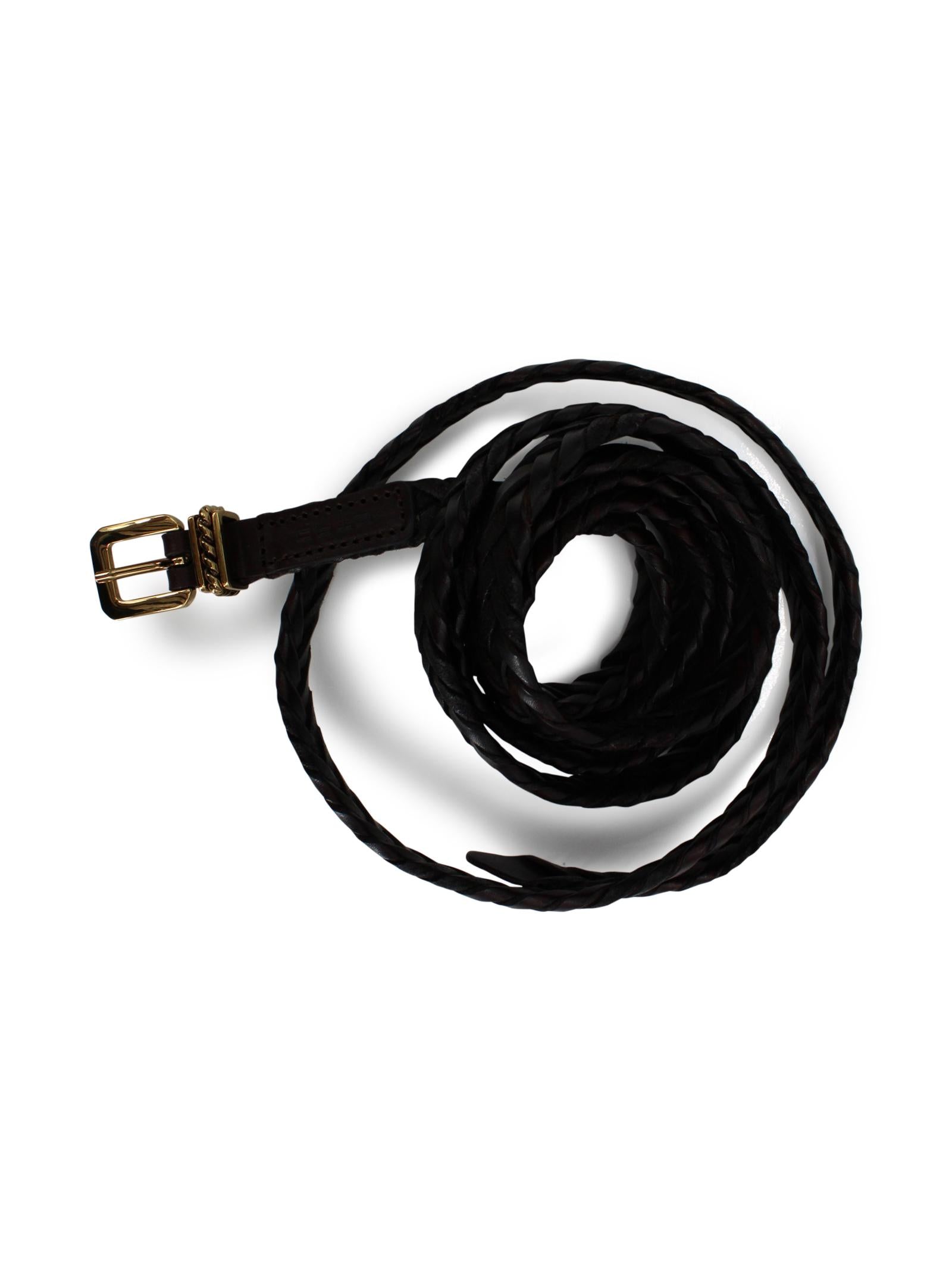 Cintura a Doppio Giro Intrecciata Etro Milano WP3B0068 AE317M0696 