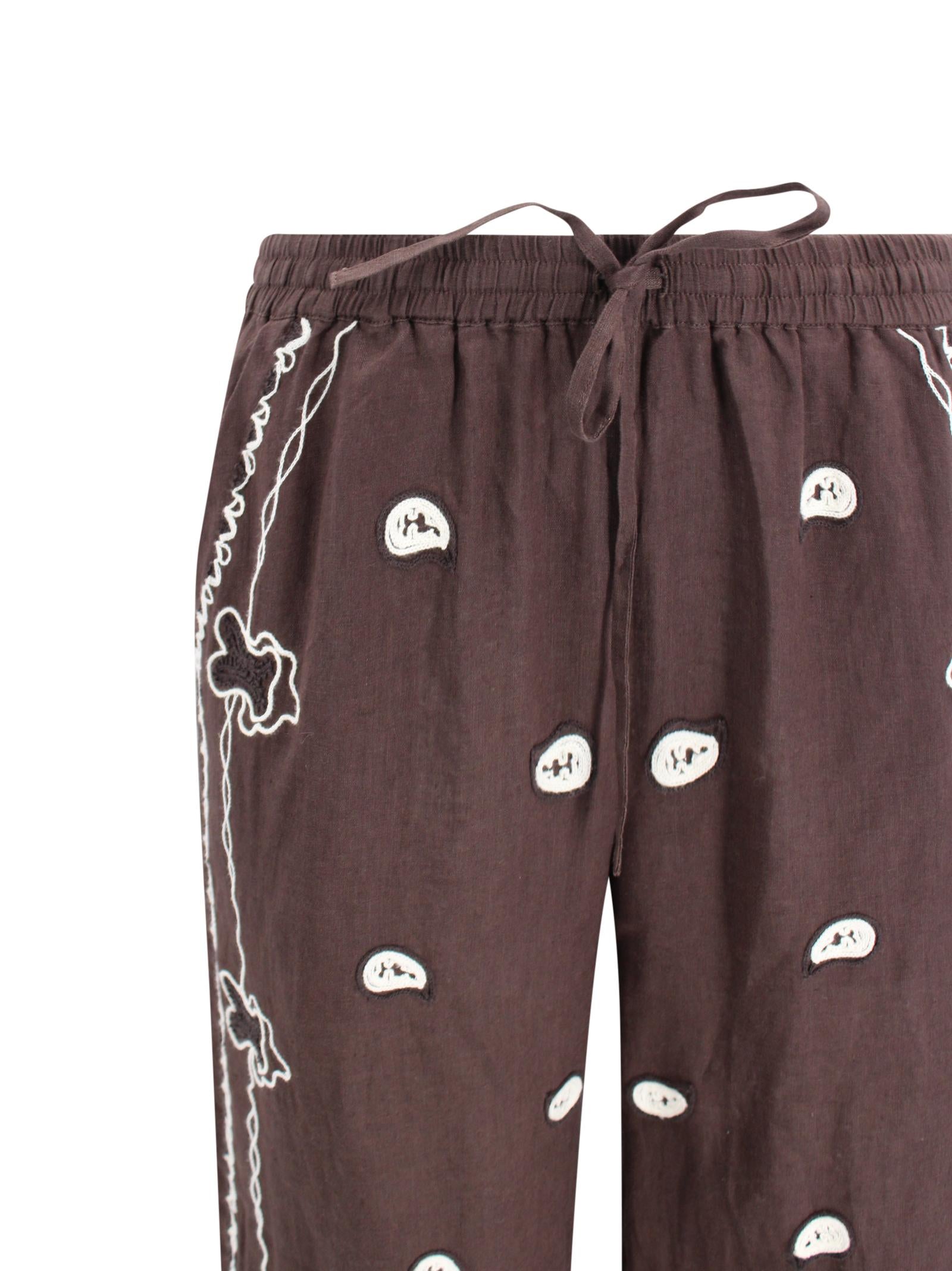 Pantaloni Beach26 marroni P.A.R.O.S.H. D230769R 086 