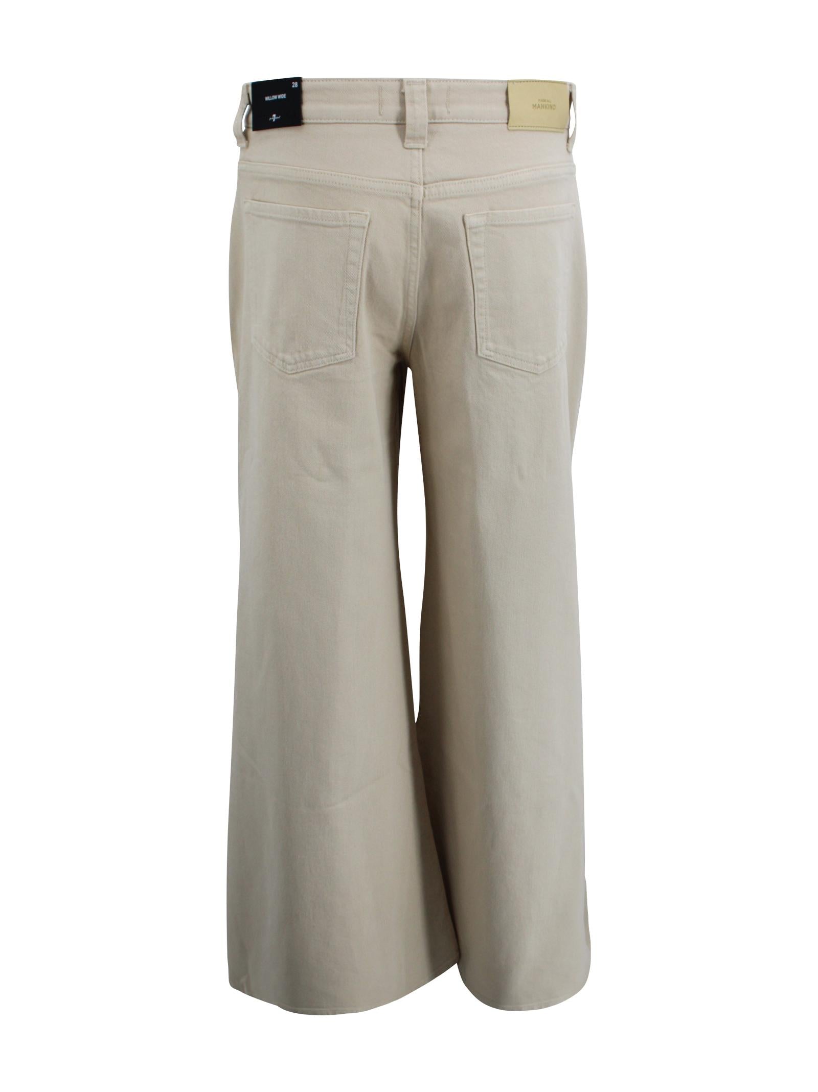 Jeans a vita alta con gamba ampia 7 FOR ALL MANKIND 7UJ50D52 1A4 