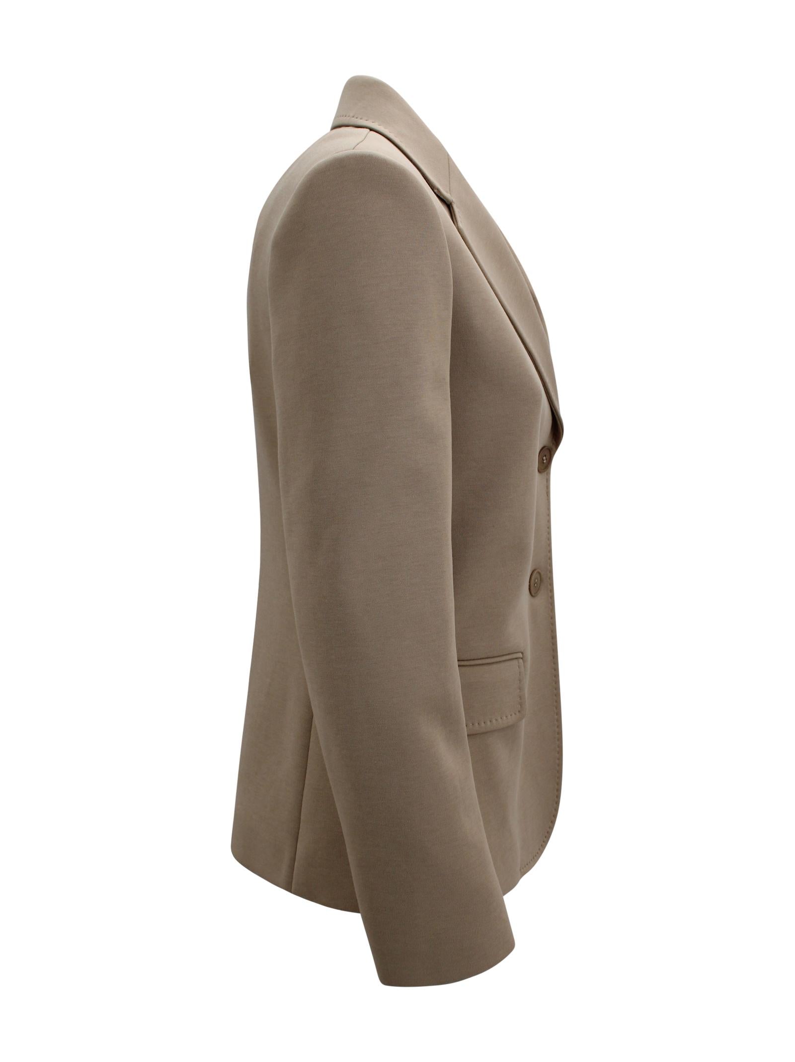Blazer Ginnasta in jersey di cotone Max Mara Weekend 2615911011600 003 