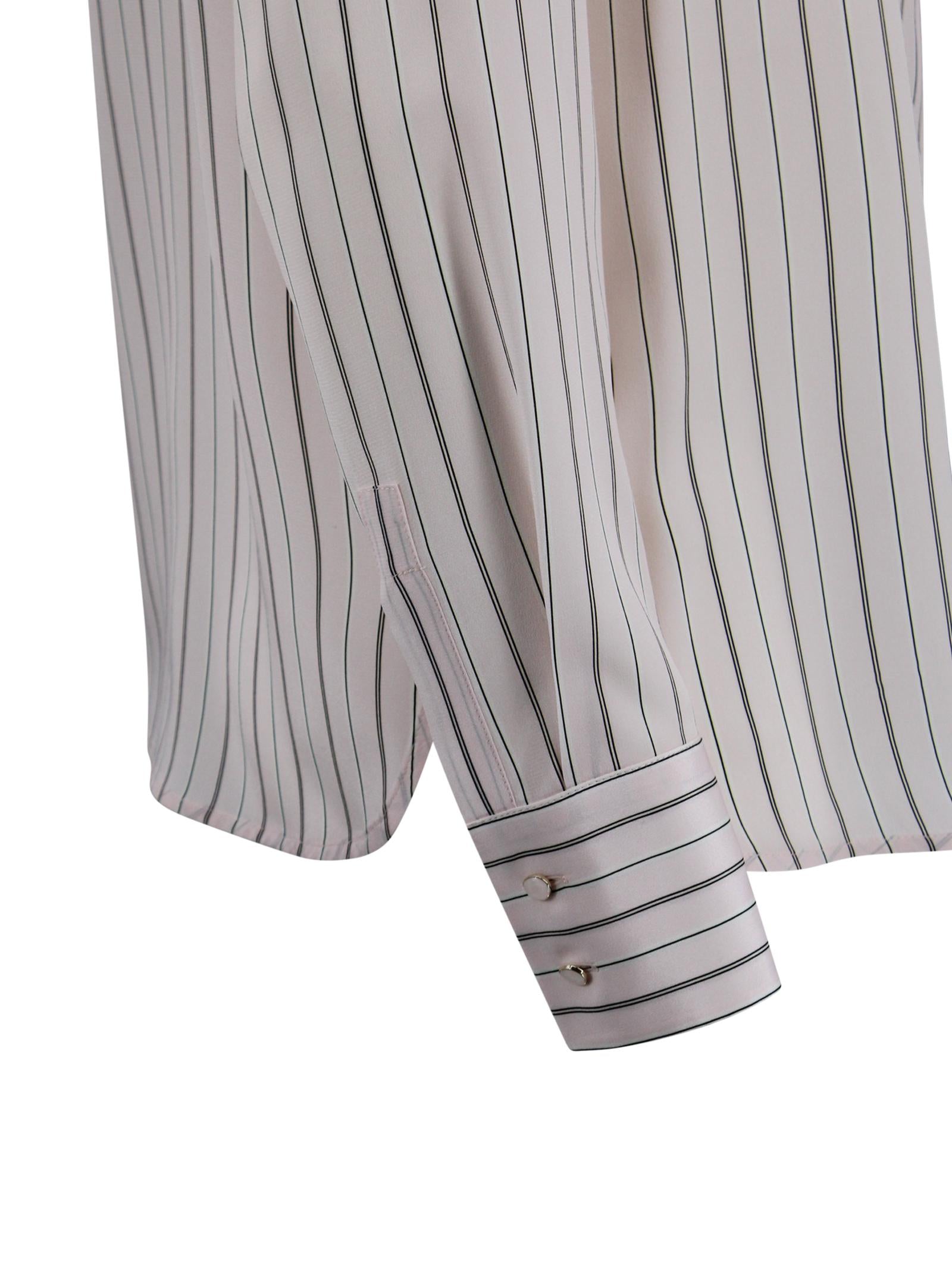 Camicia in pura seta con motivo stampato all over Max Mara Studio 2616111011600 001 