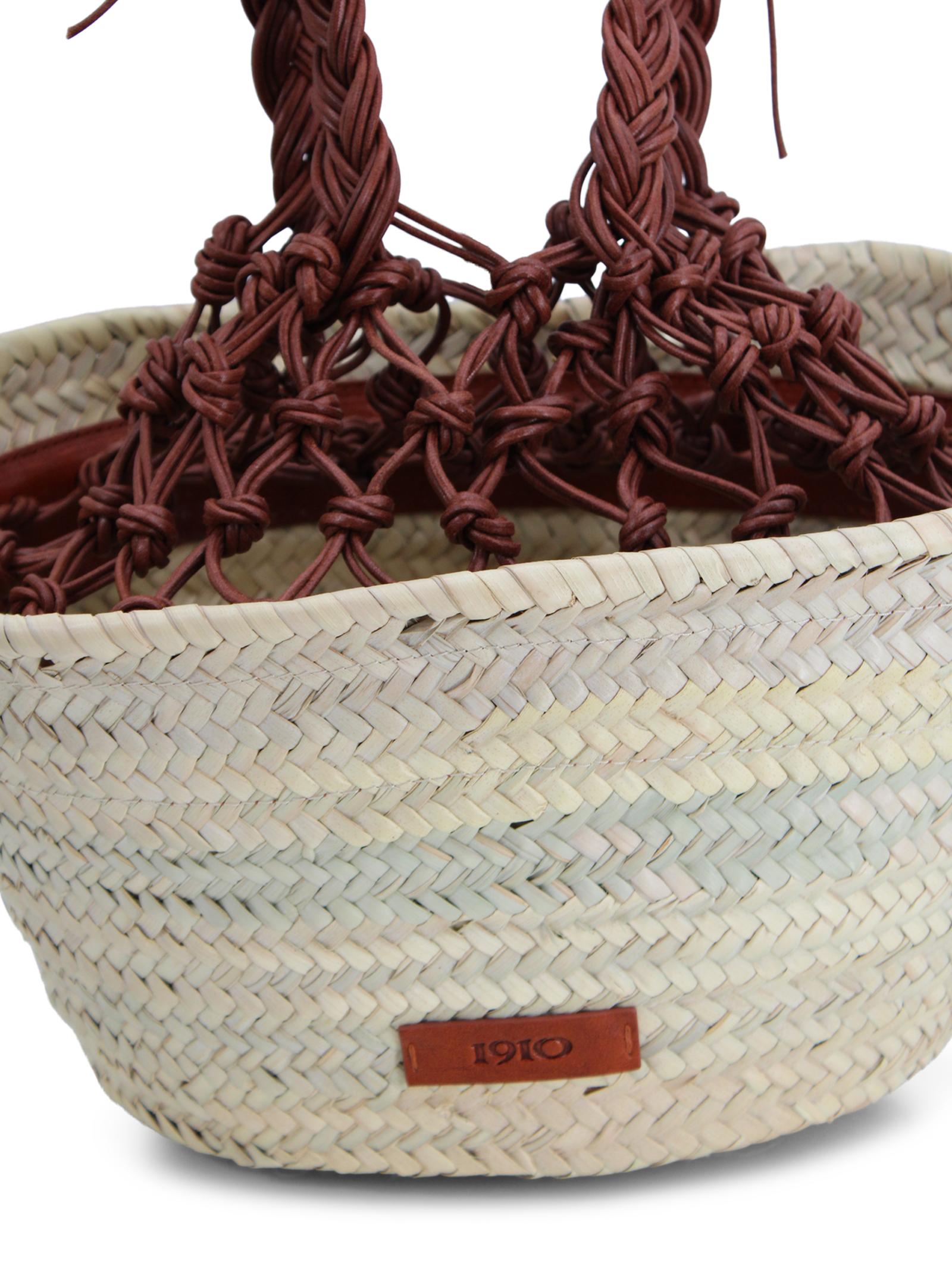 Cesta in Palma Intrecciata a Mano CATARZI P26CAT59 NATCUO 