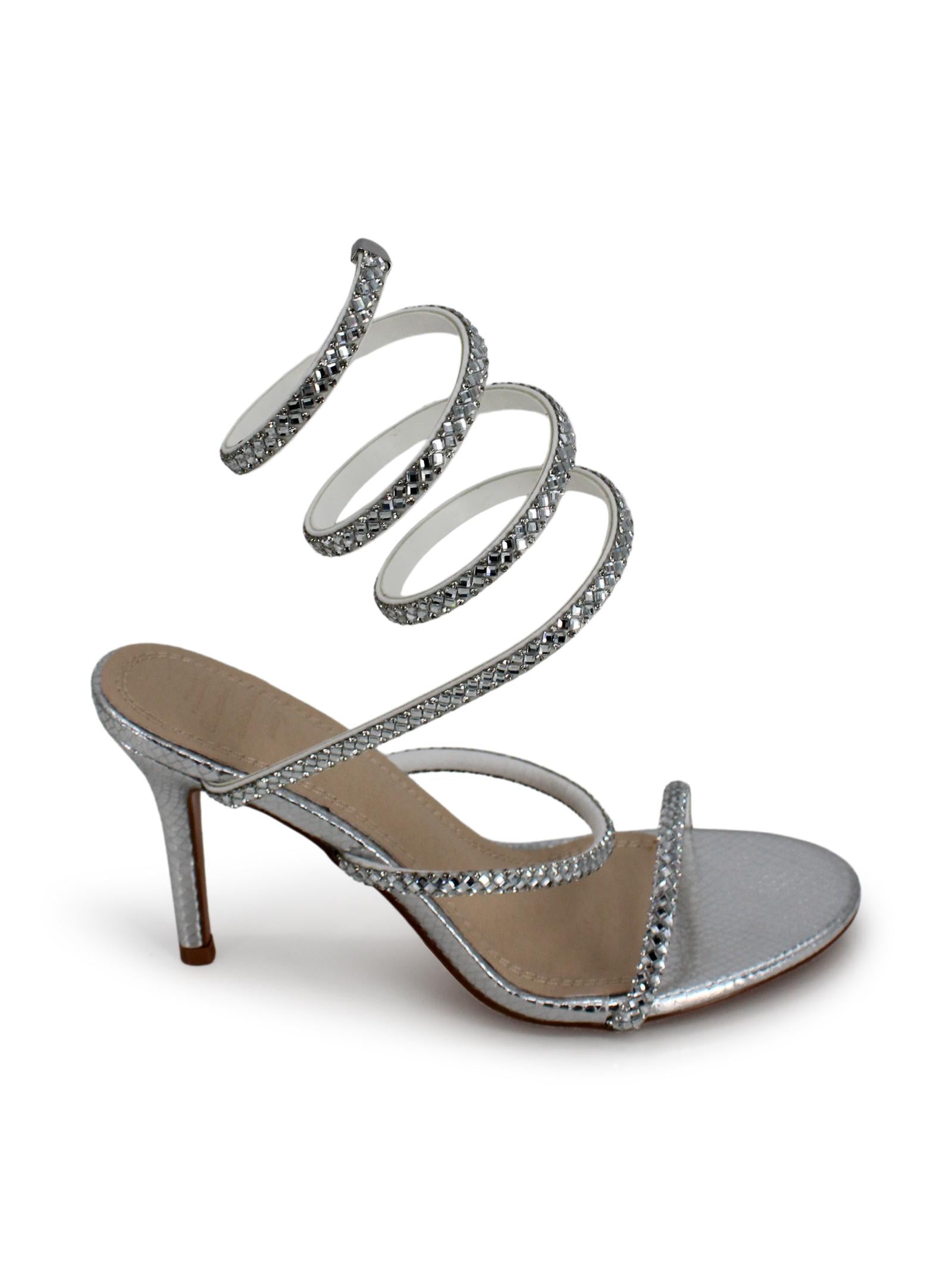 Sandali con tacco alto e dettaglio gioiello Twenty four haitch SH378ARG62P  