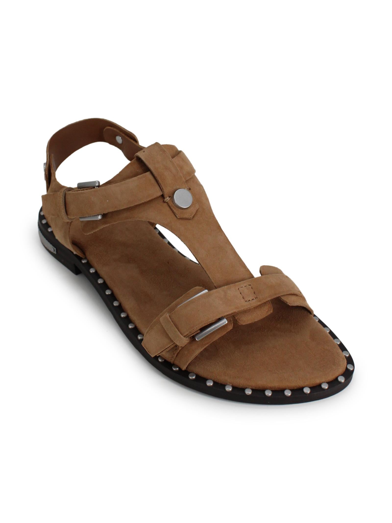 Sandali "Piper" in suede Ash S26-PIPER03  