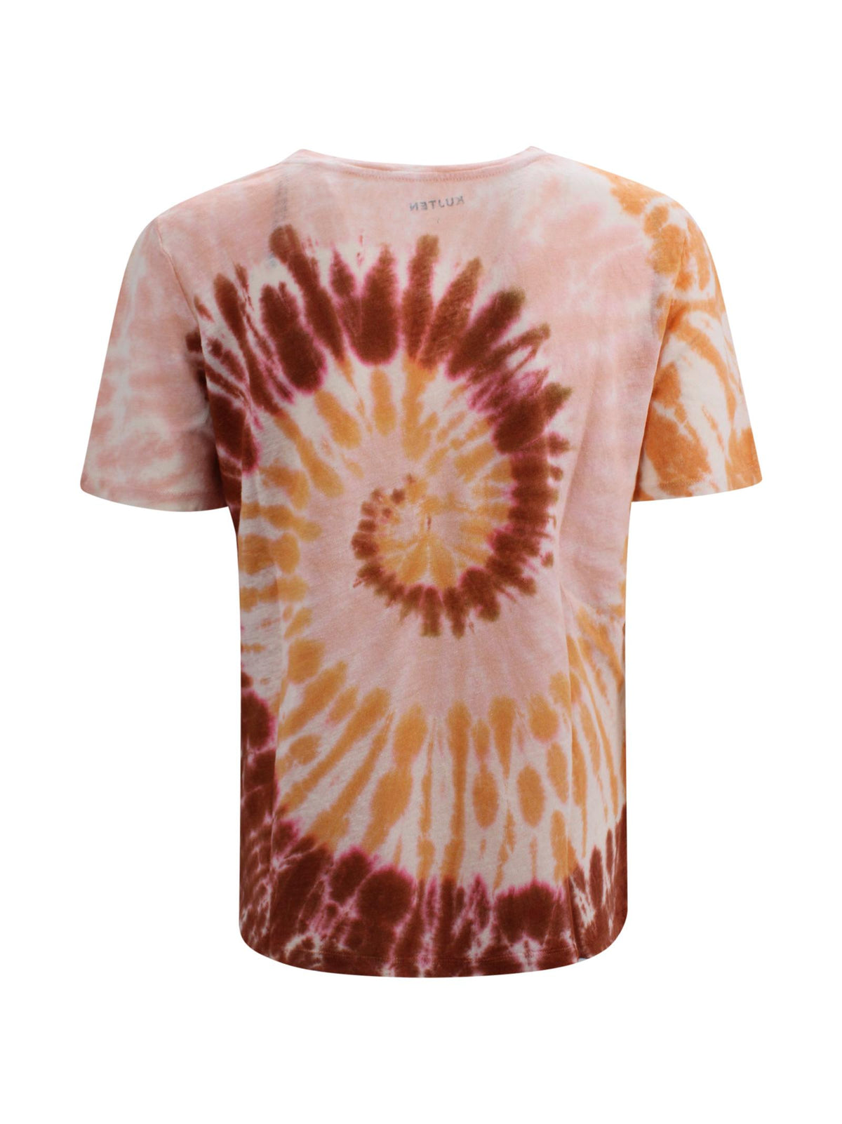 T-shirt "Soft Sunny" in Lino Tie & Dye Kujten F2376 2523 