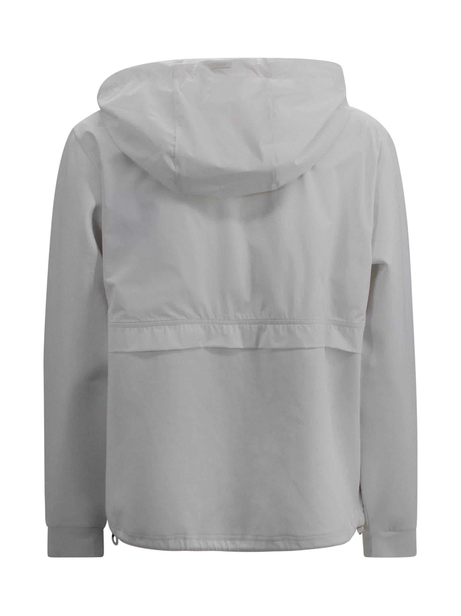 Felpa in Double Face Interlock e Nylon Maestro Herno JC000100D 560311000 
