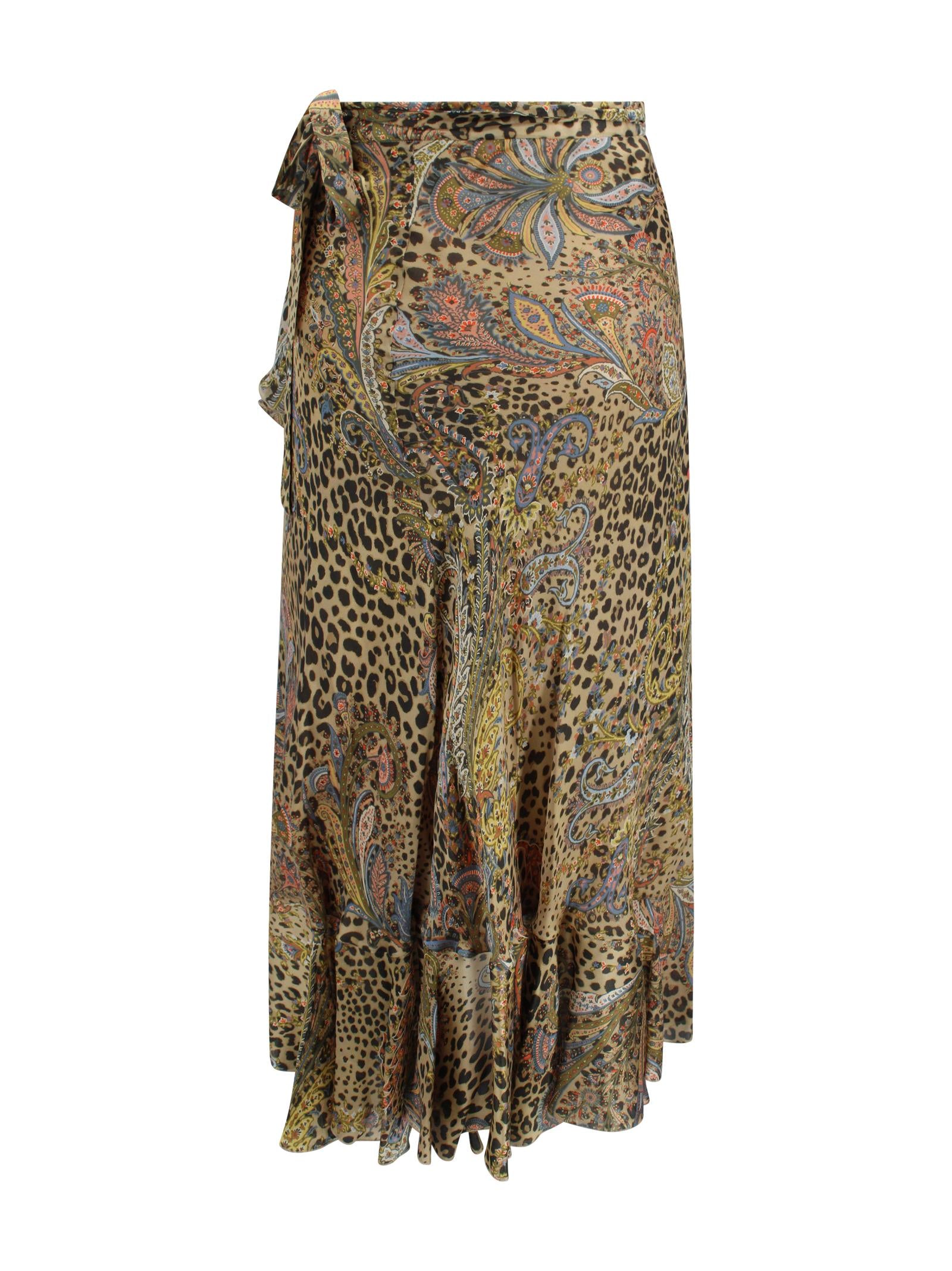Gonna Midi Peau d'Ange Etro Milano WRFA0176 99SA1N9X0826 