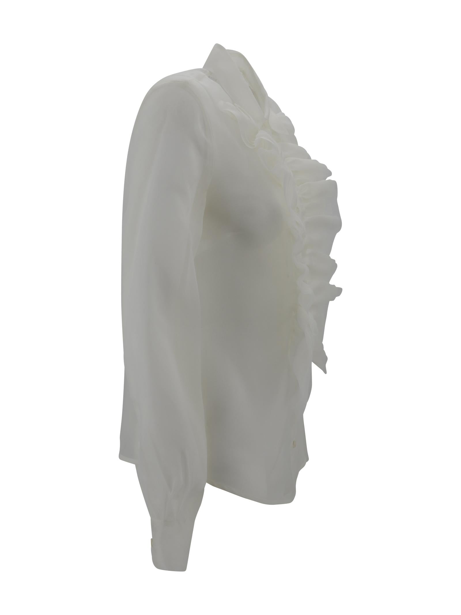 Camia in seta con jabot P.A.R.O.S.H. D381261 002 