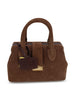 Small suede doctor bag